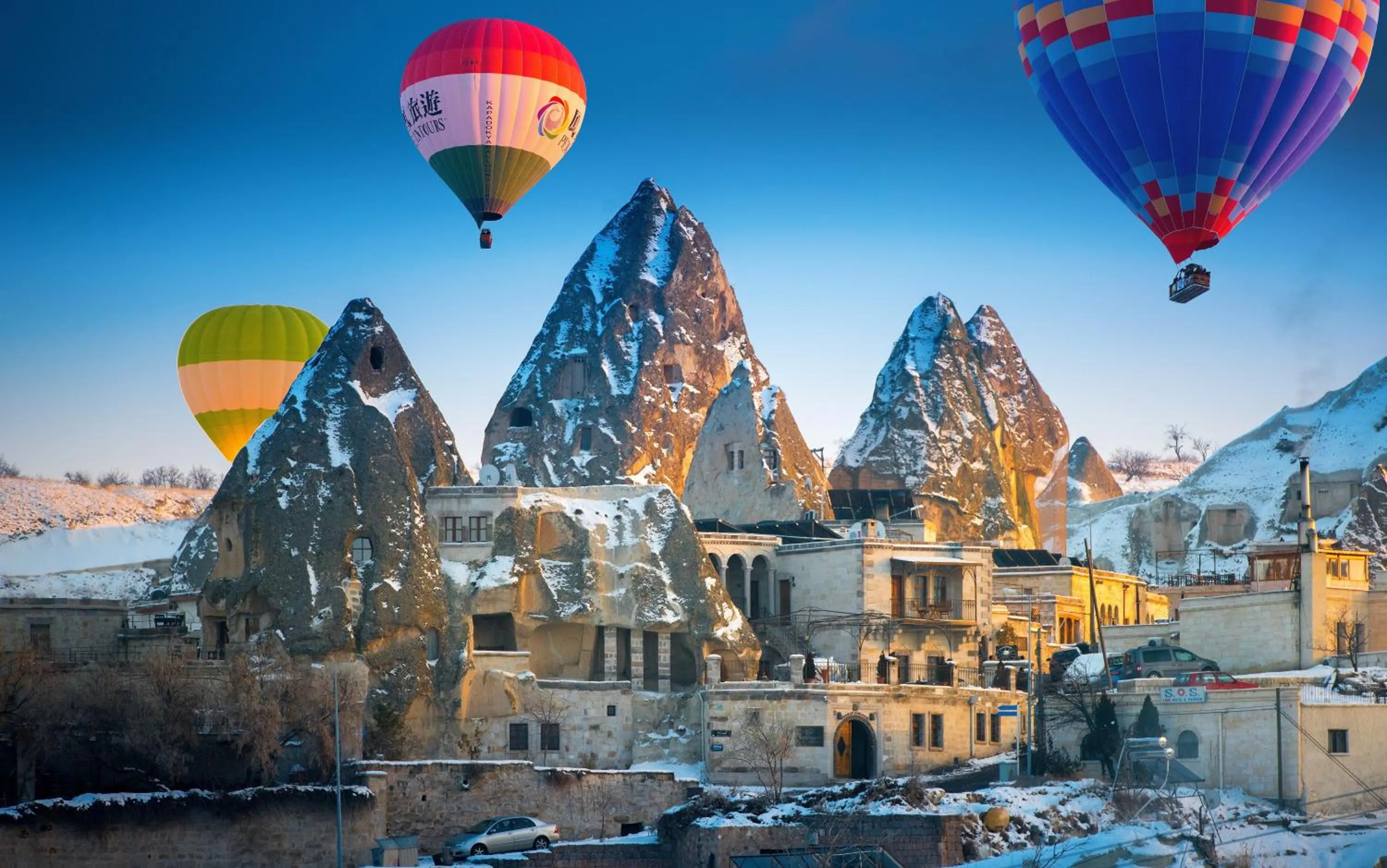 Property building in Harman Cave Hotel