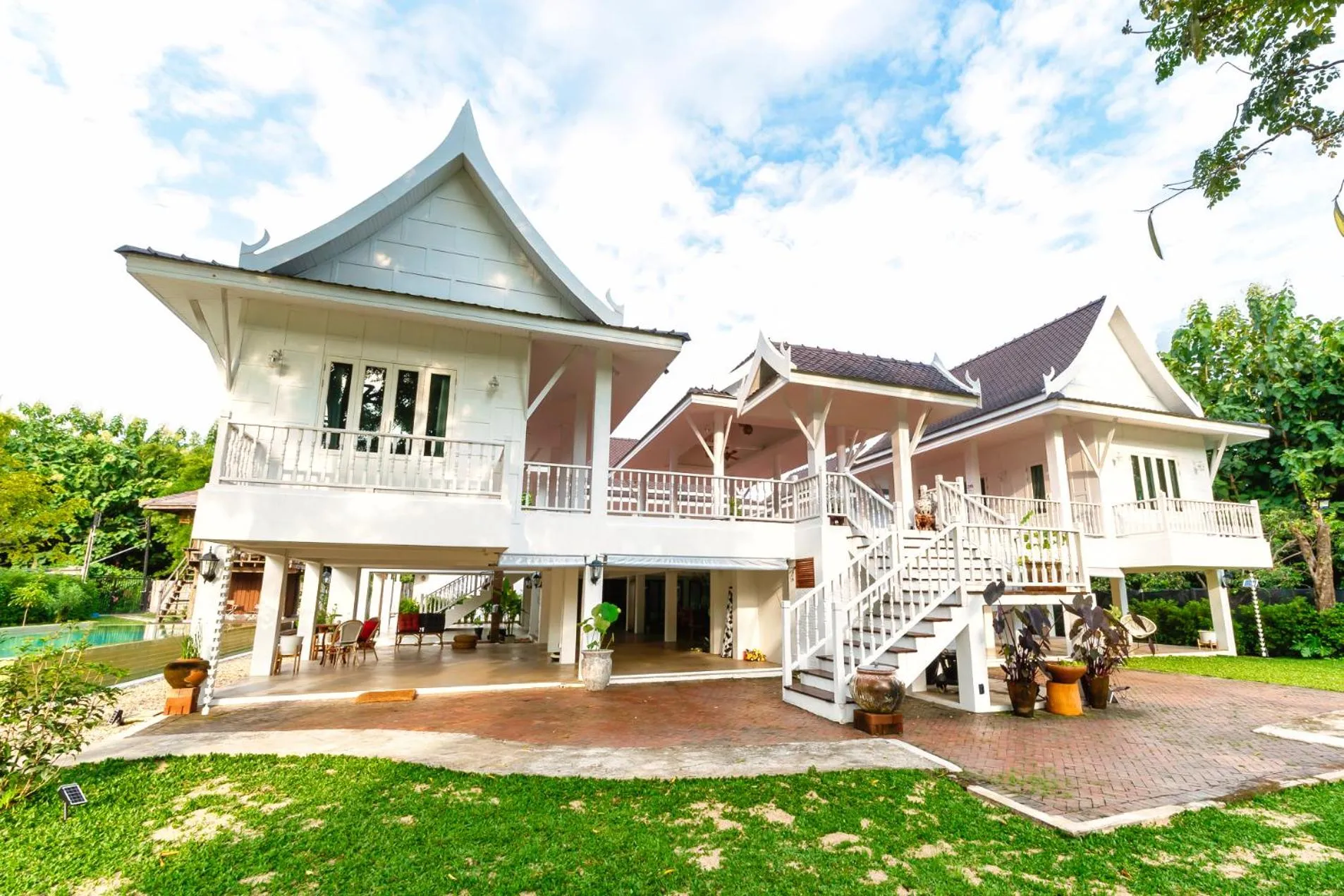 Property building in Phi Private Villa: Luxury Thai with Riverview