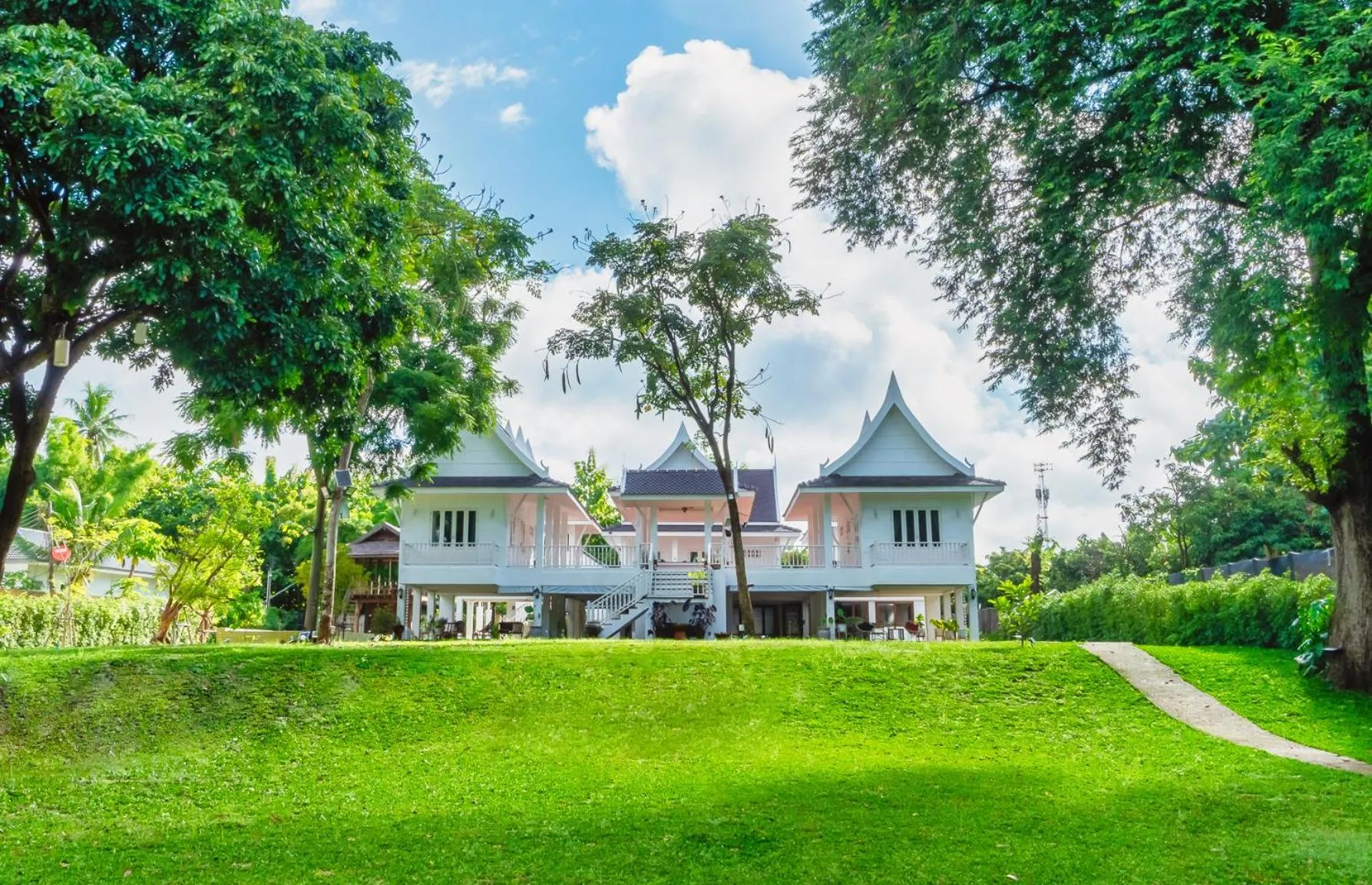 Property building in Phi Private Villa: Luxury Thai with Riverview