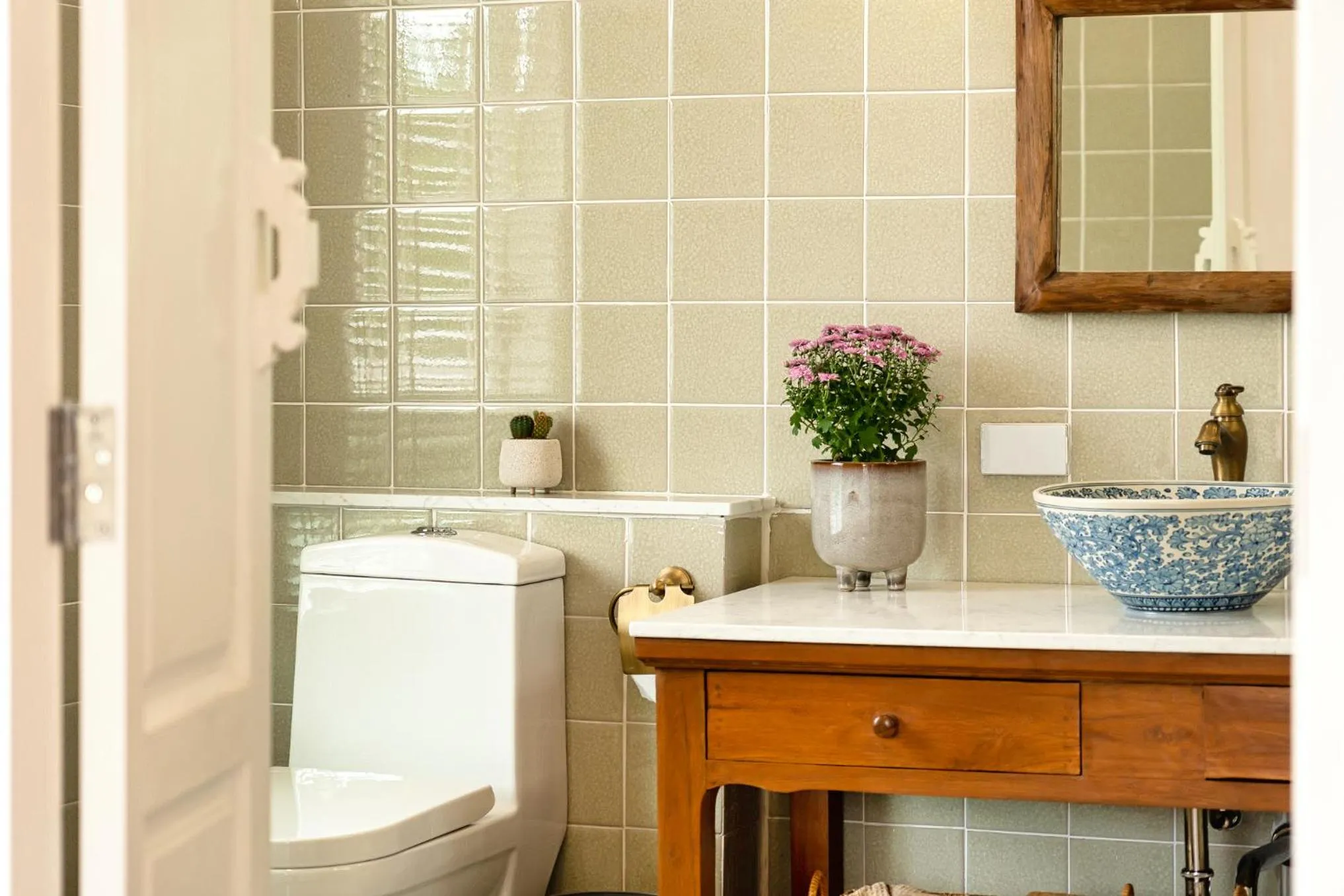 Bathroom in Phi Private Villa: Luxury Thai with Riverview