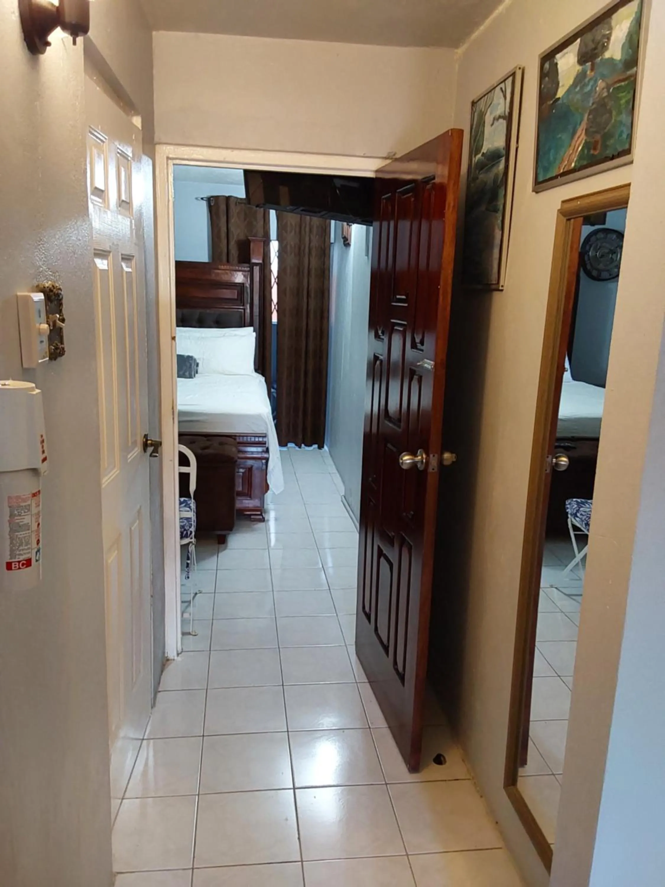 Bed in Zipcode Hideaway Guesthouse