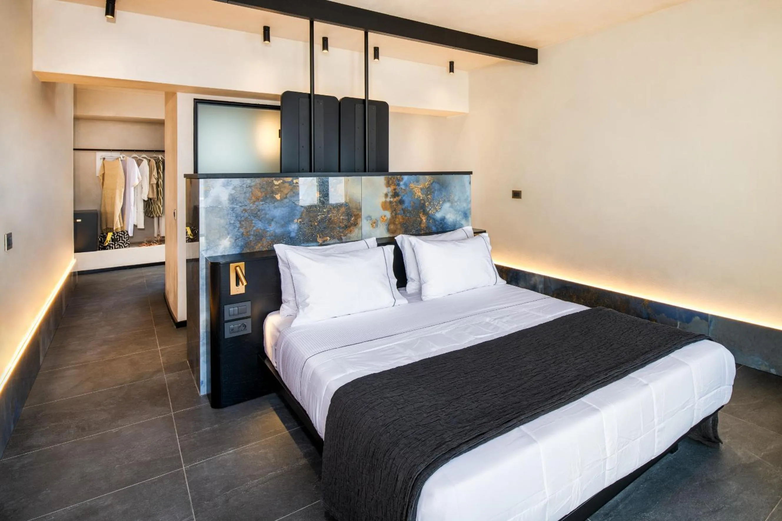 Bed in Imerti Suites