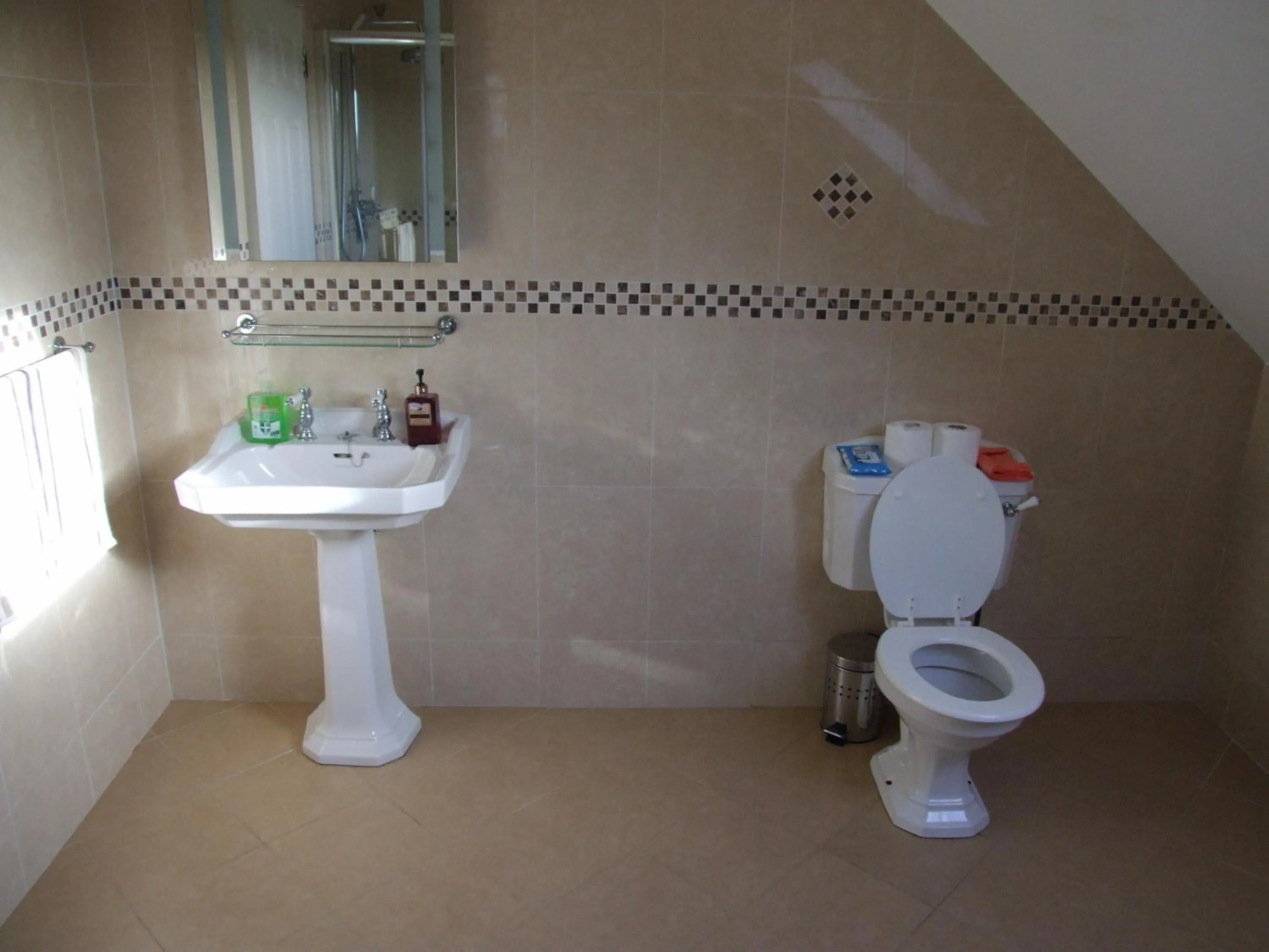 Bathroom in The Curragh Country House Accommodation