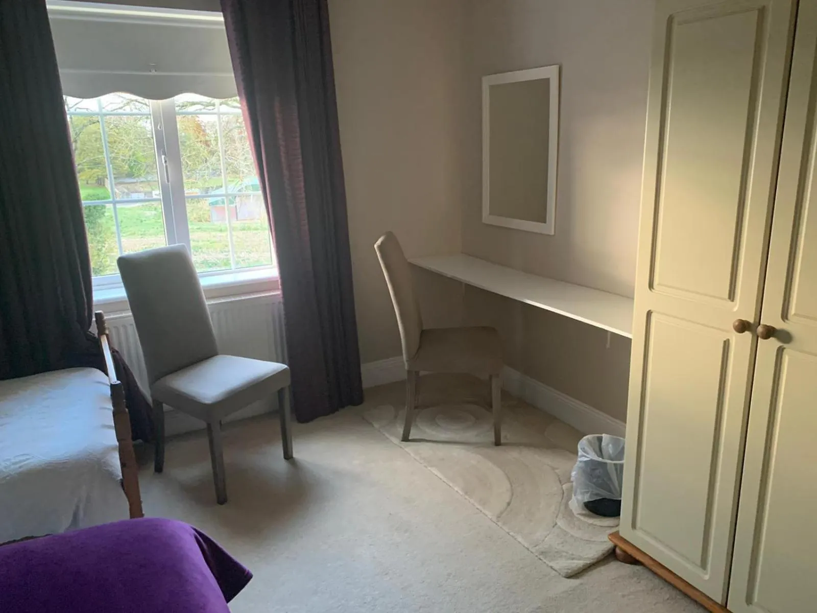 Bedroom in The Curragh Country House Accommodation