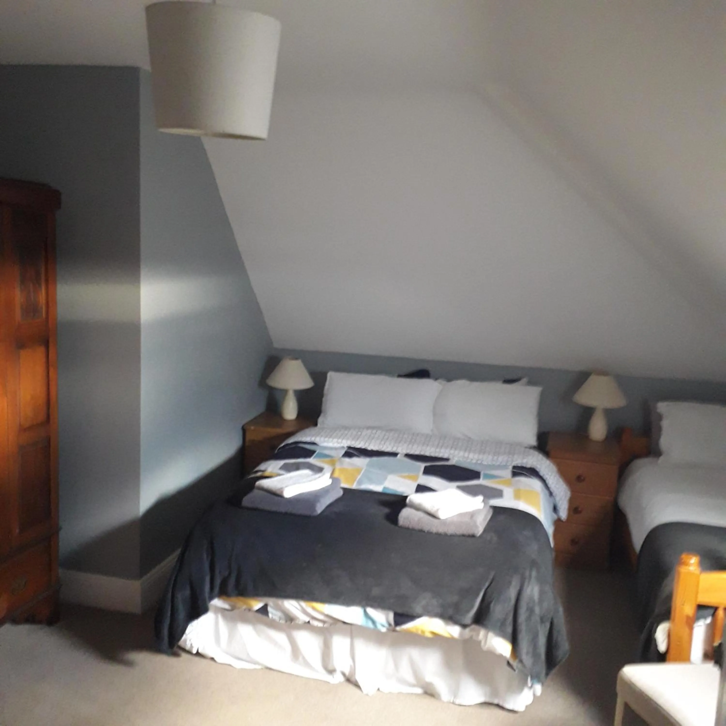 Bedroom, Bed in The Curragh Country House Accommodation