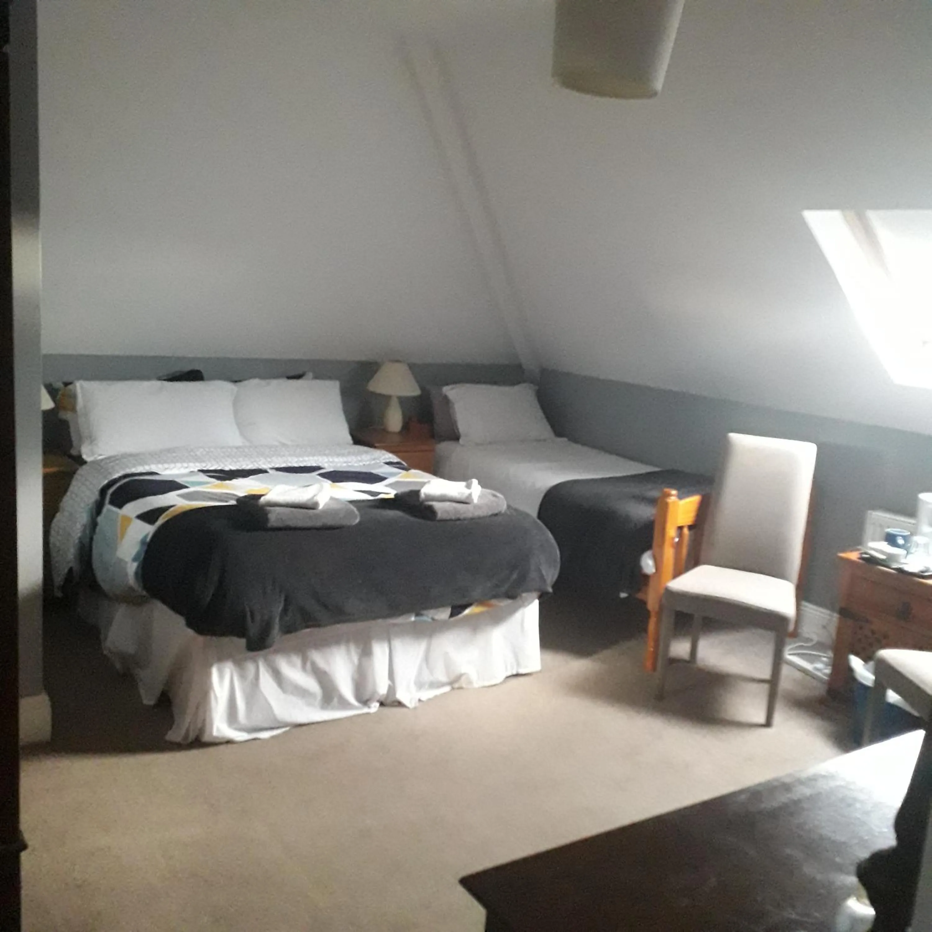 Bedroom, Bed in The Curragh Country House Accommodation