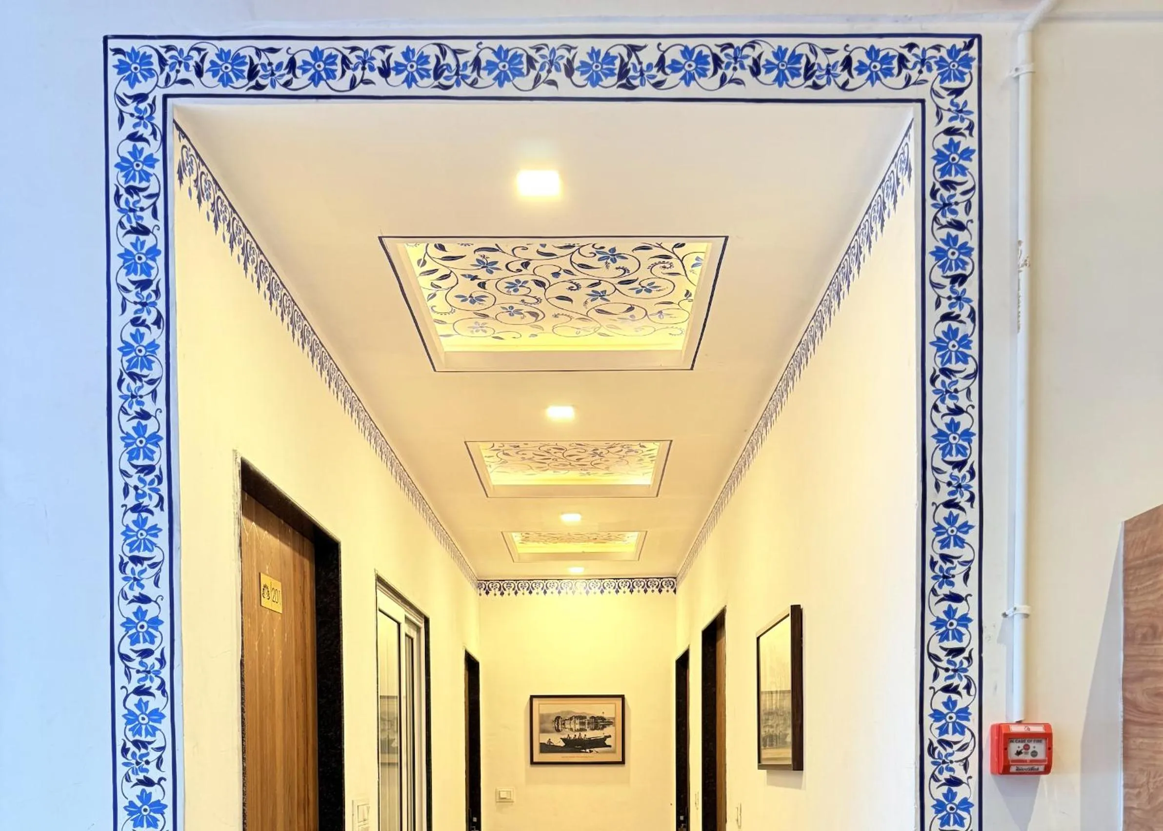 Lobby or reception in Hotel Haridas Haveli Udaipur