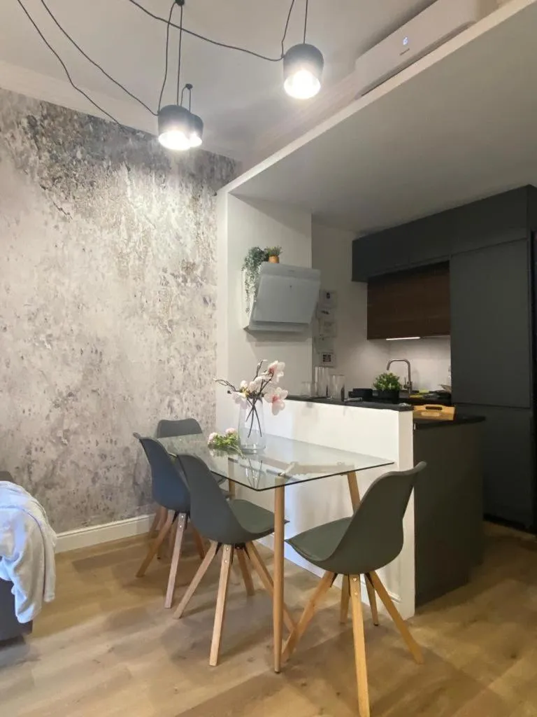 Kitchen or kitchenette in Happy Family Apartments Lavagna