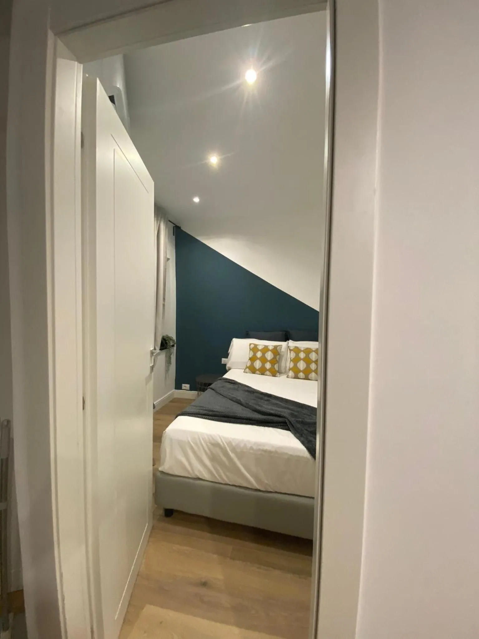 Bedroom, Bed in Happy Family Apartments Lavagna