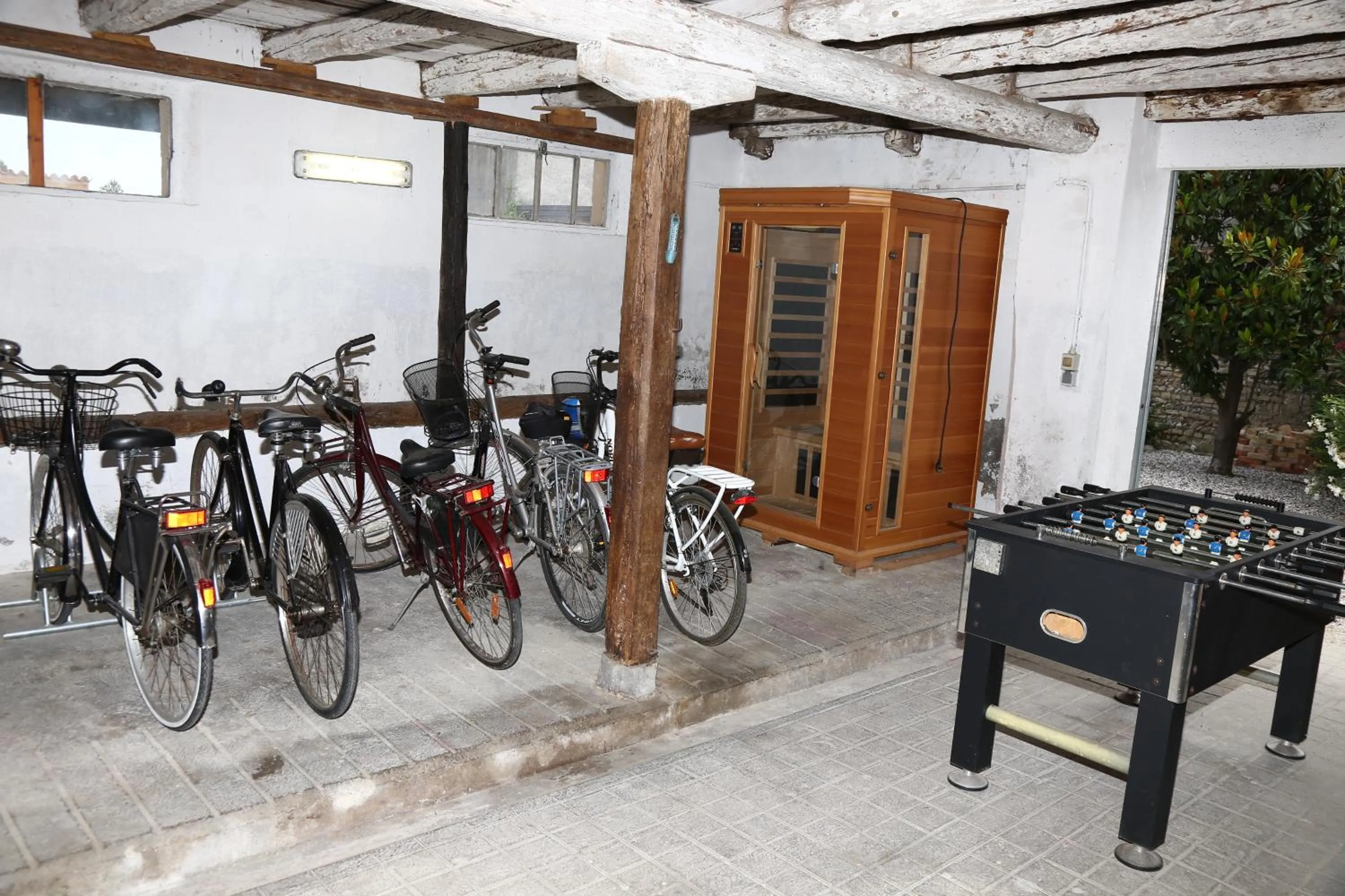 Sauna in Palazzo Strassoldo bed & breakfast