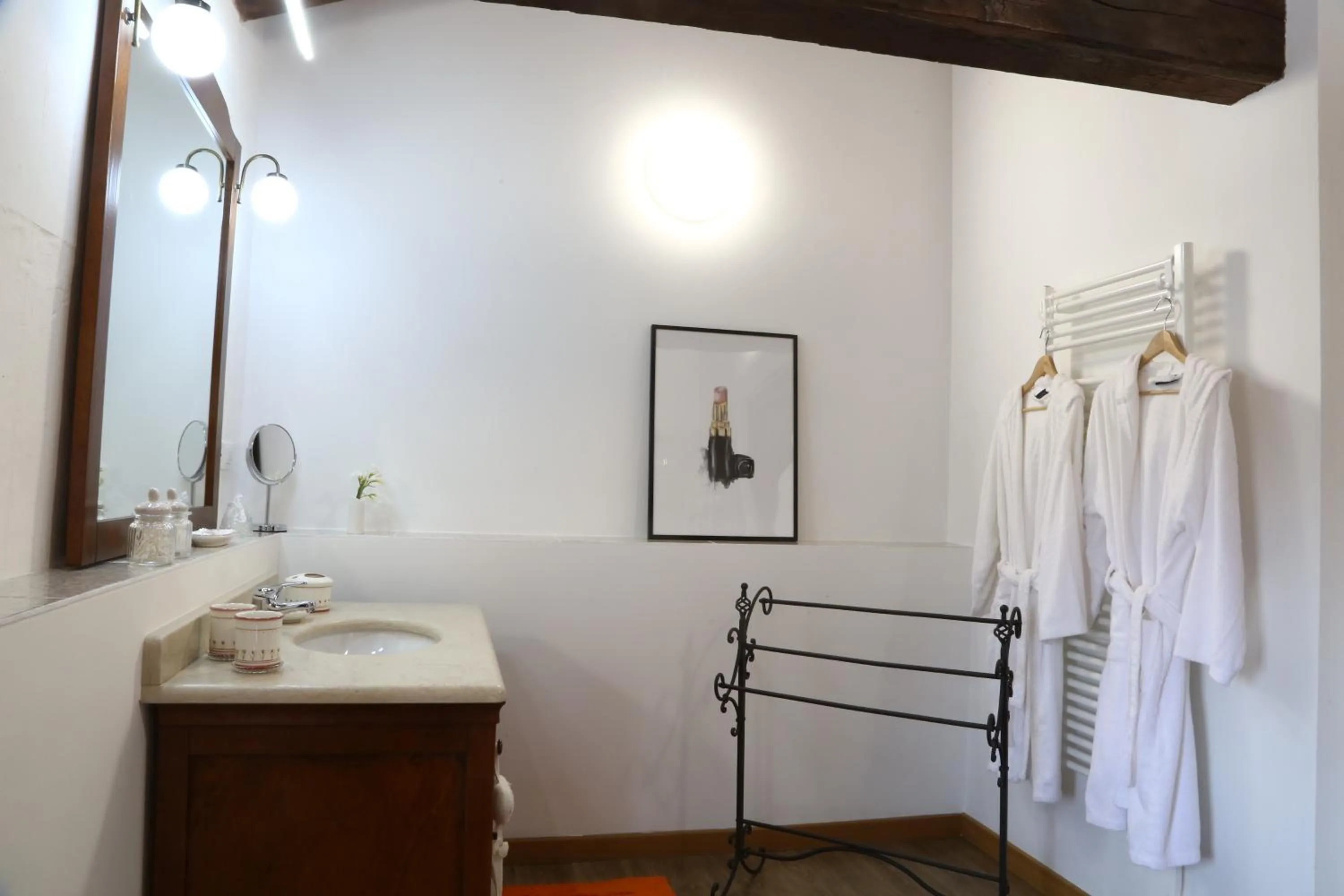 Bathroom in Palazzo Strassoldo bed & breakfast