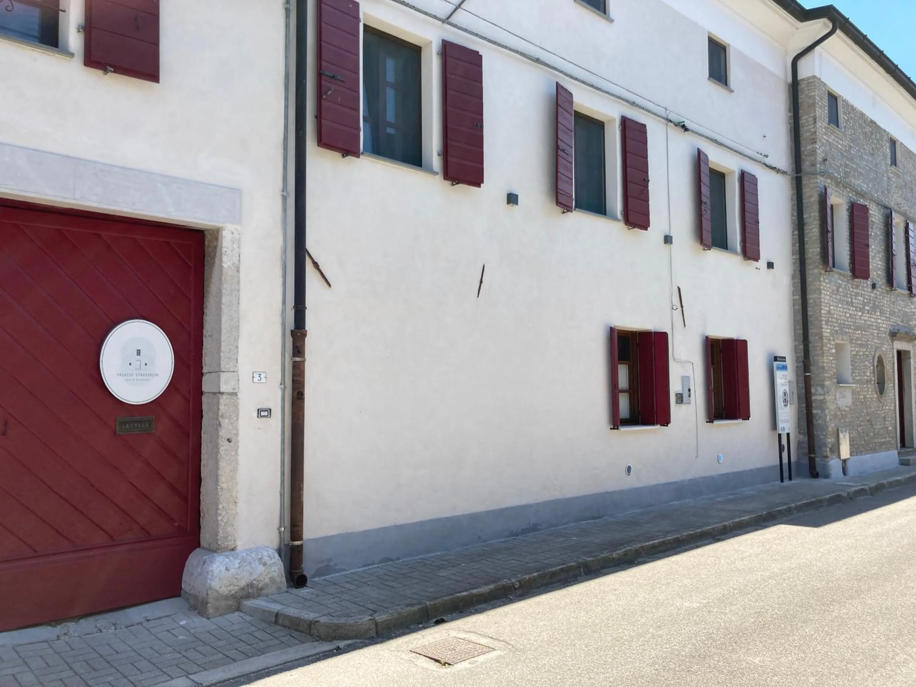 Property building in Palazzo Strassoldo bed & breakfast