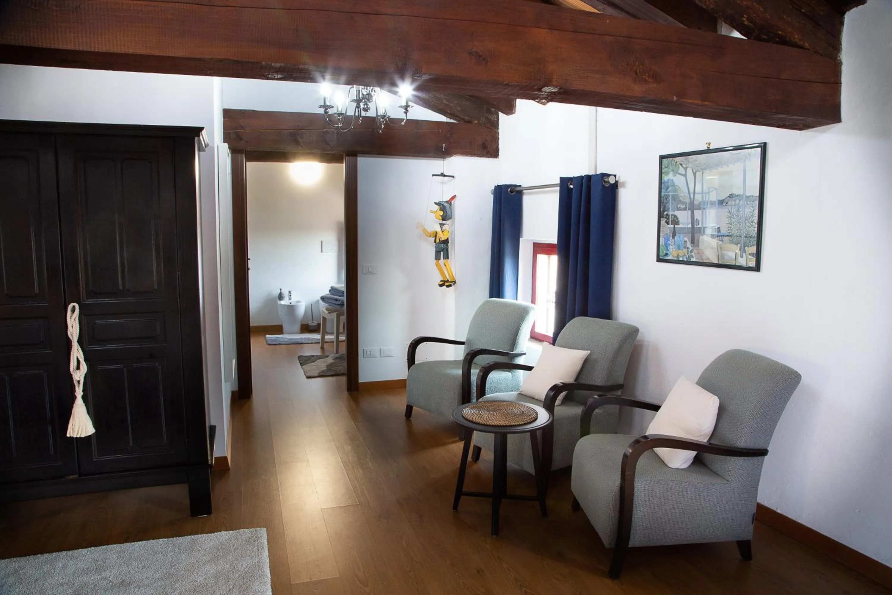 Living room in Palazzo Strassoldo bed & breakfast