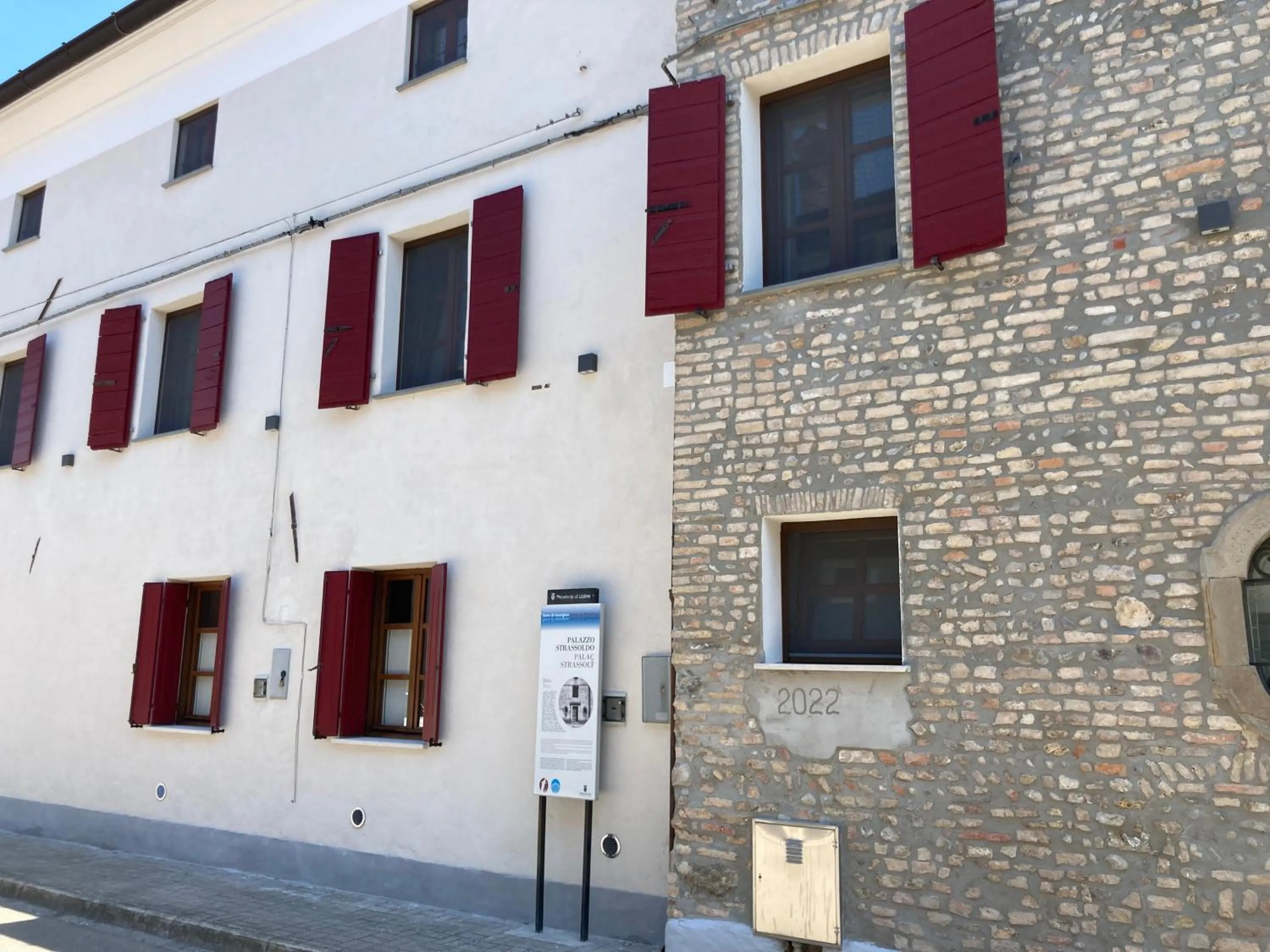 Property building in Palazzo Strassoldo bed & breakfast