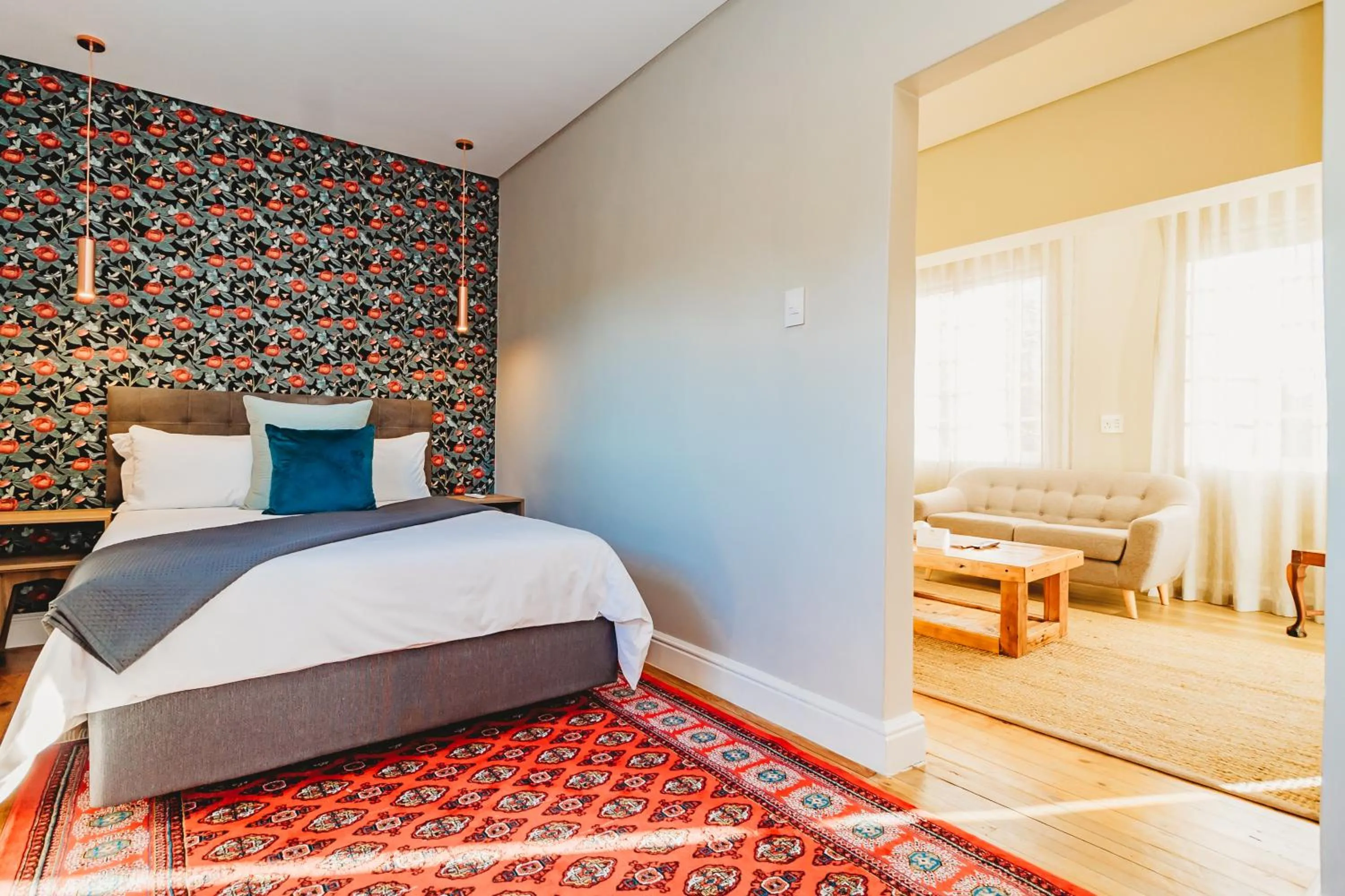 Bed in The Hawthorn Boutique Hotel