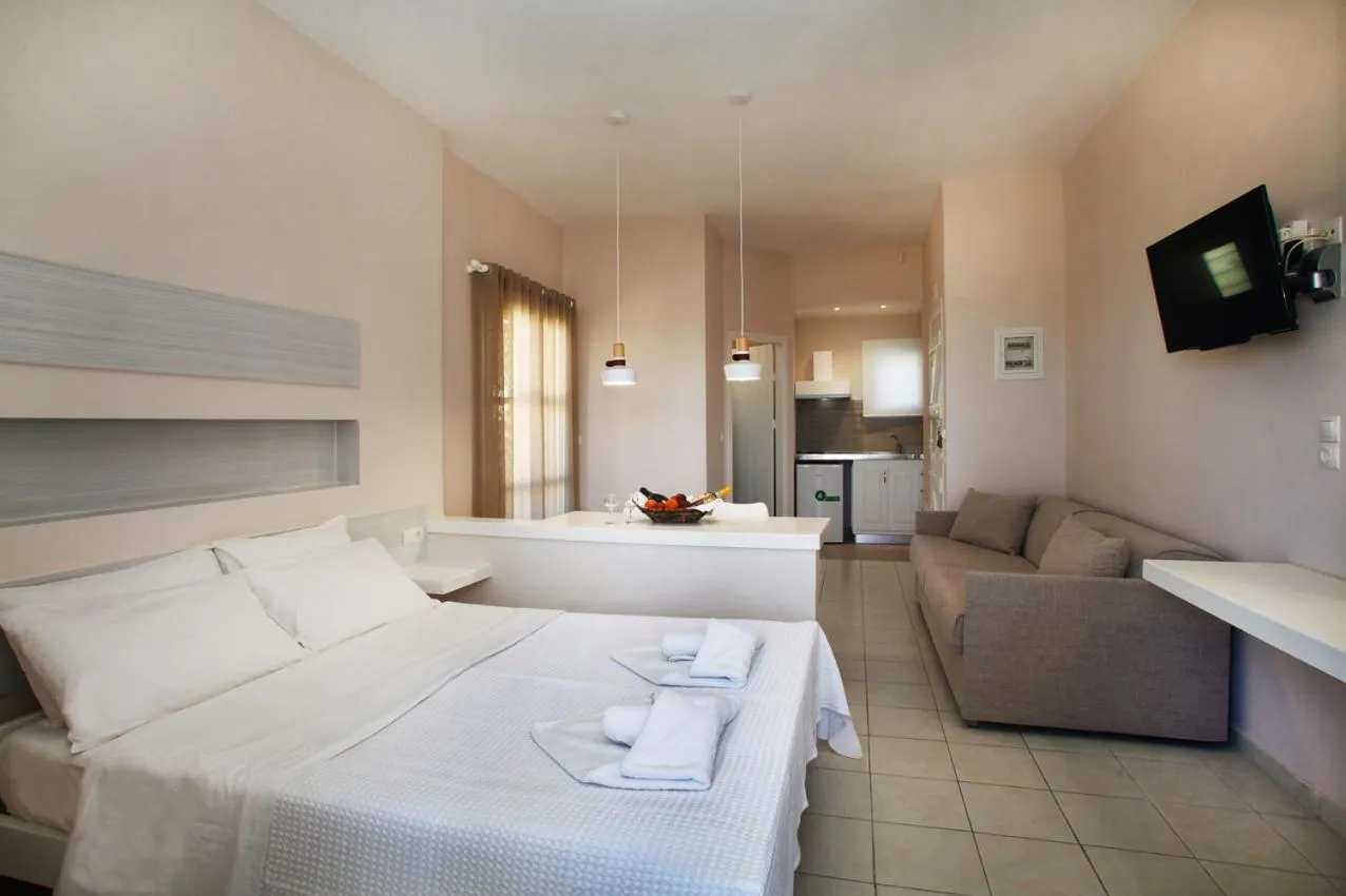 Bed in Studios Vasilis