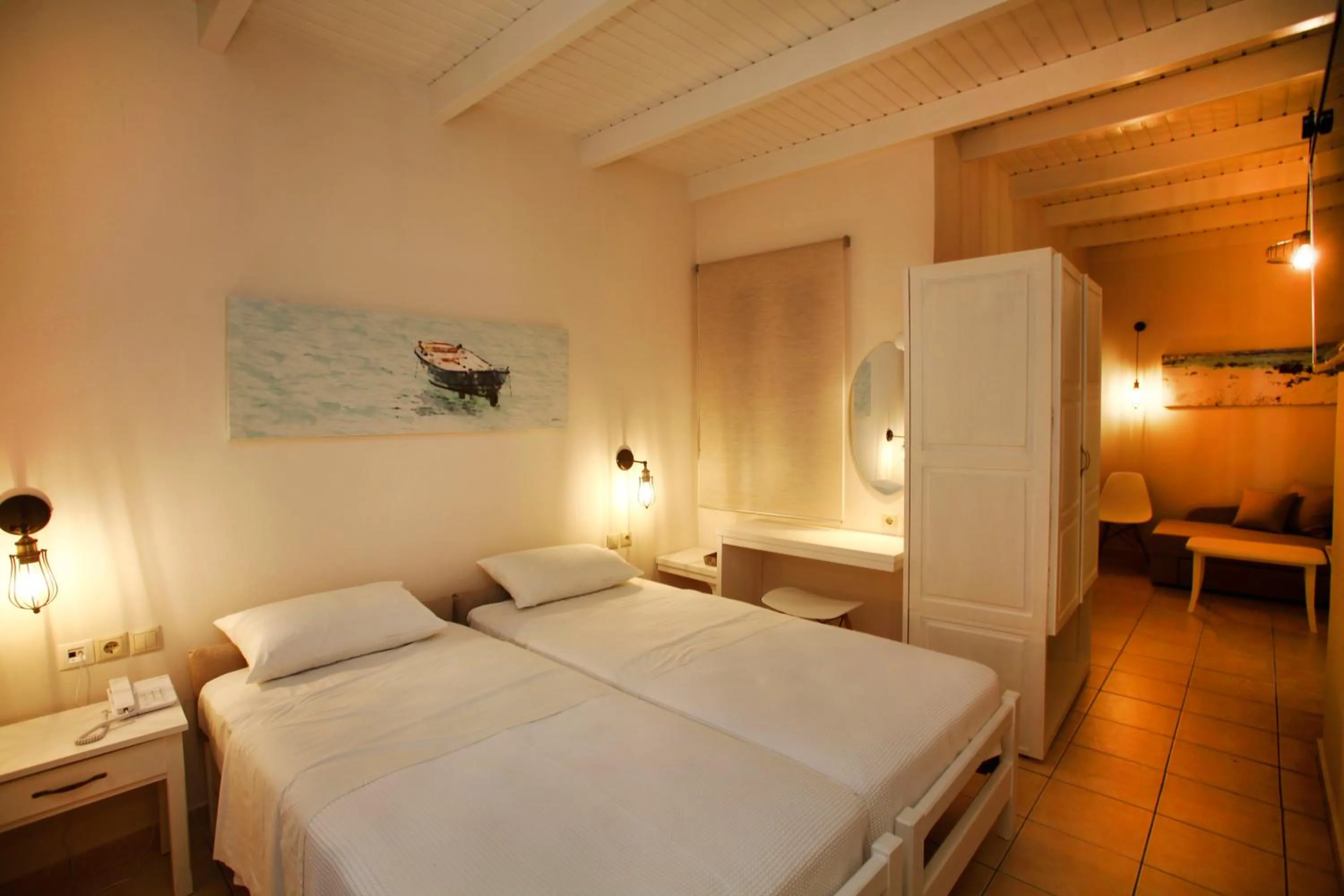 Bed in Studios Vasilis