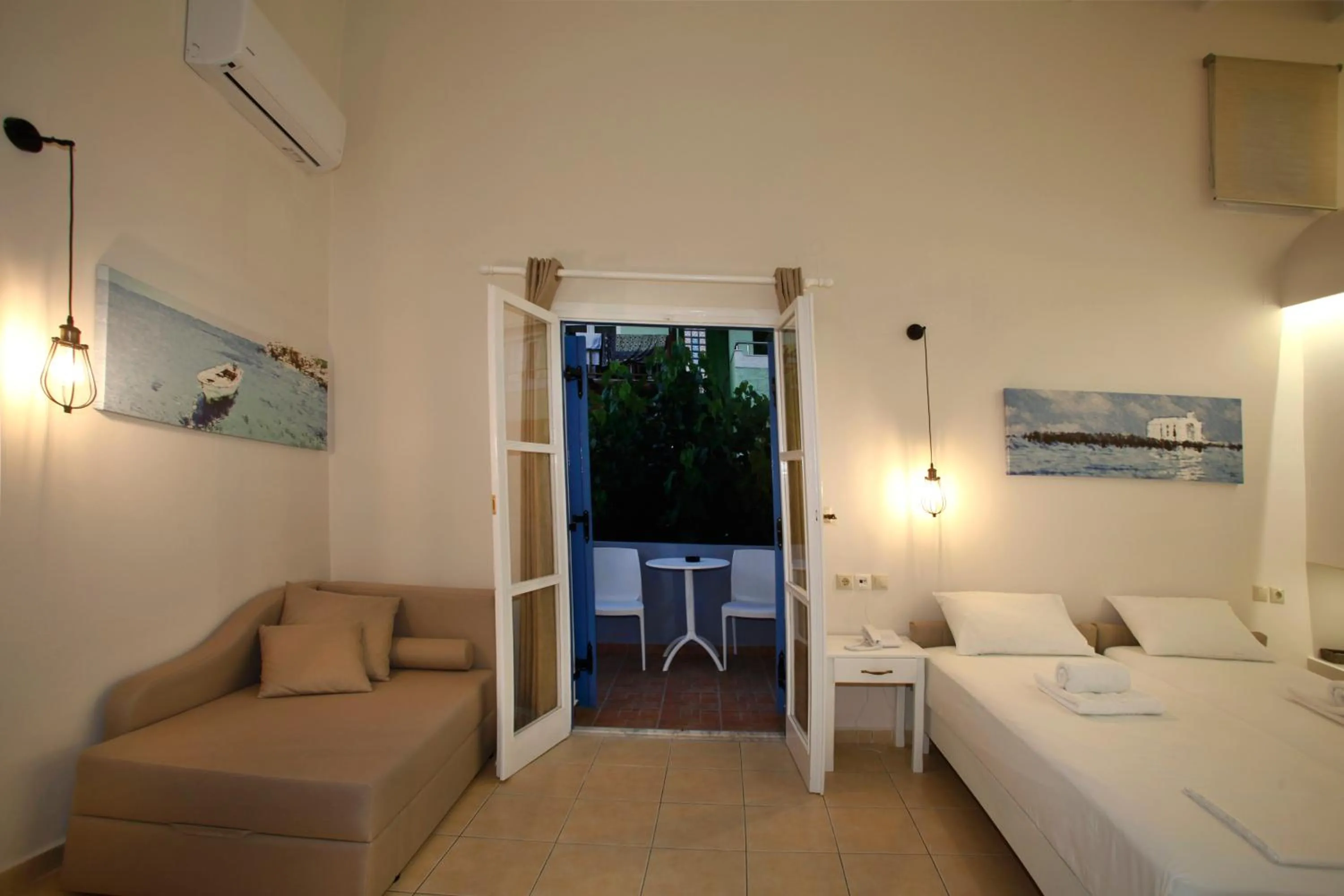 Bed in Studios Vasilis