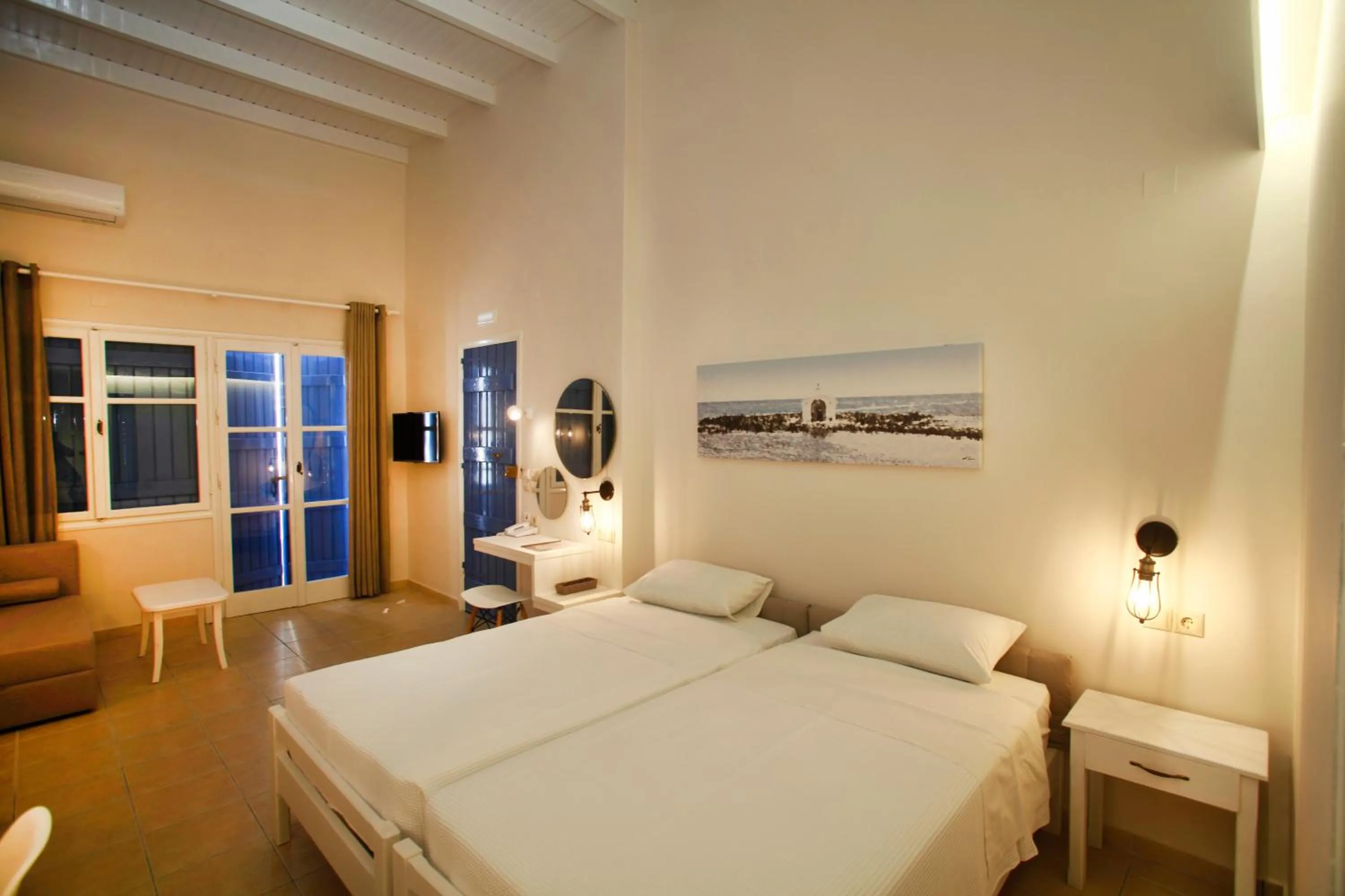 Bed in Studios Vasilis