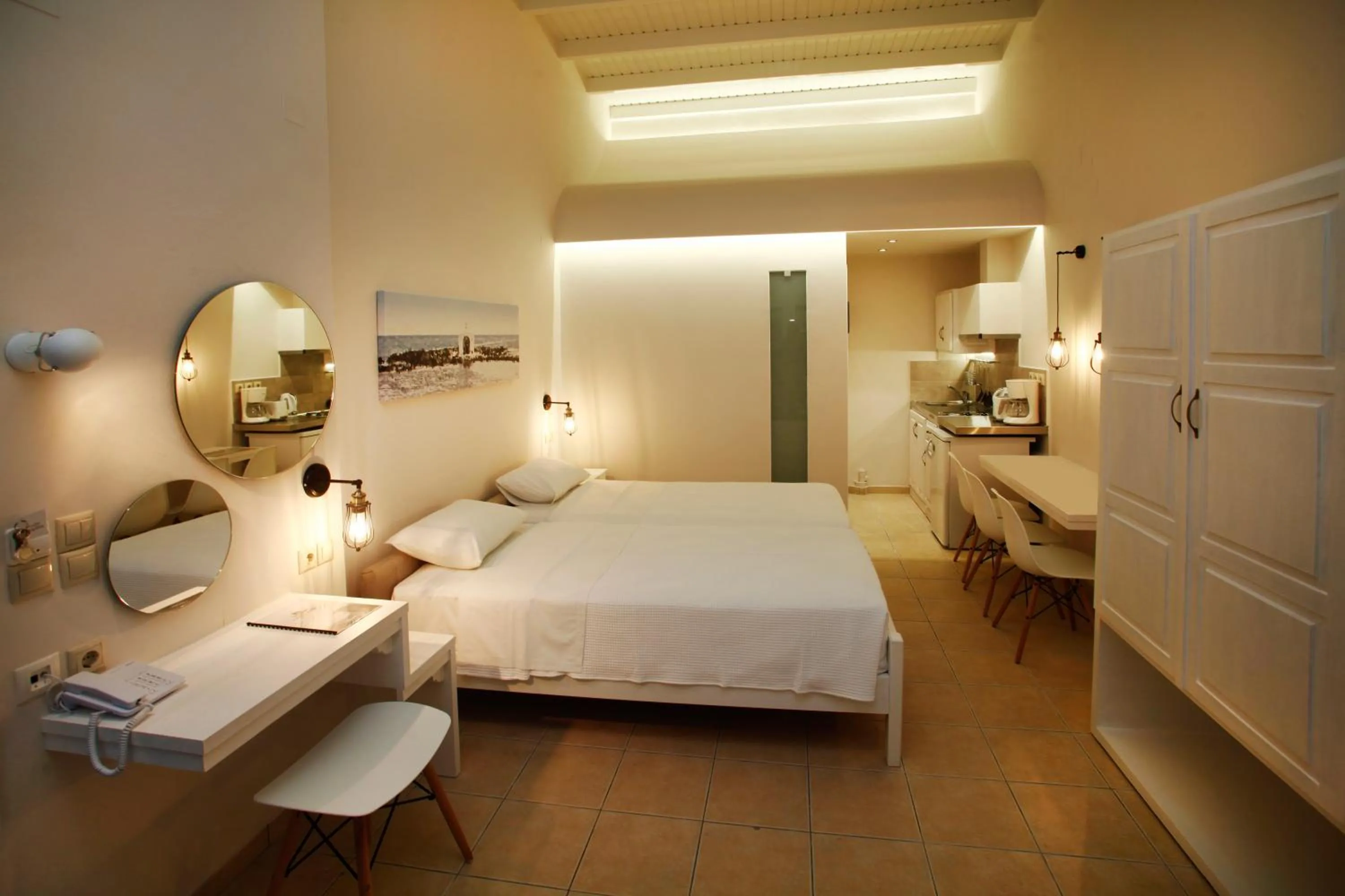 Bed in Studios Vasilis