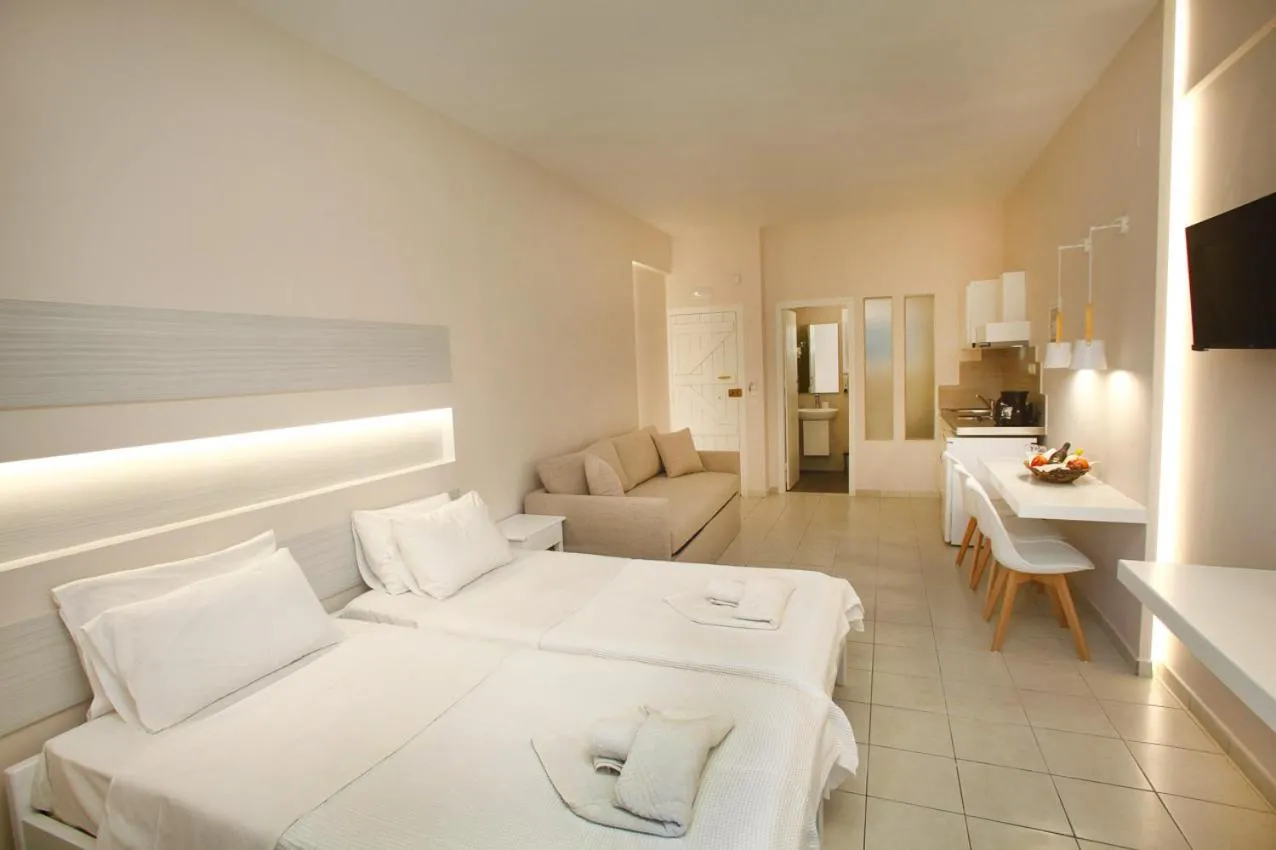 Bed in Studios Vasilis