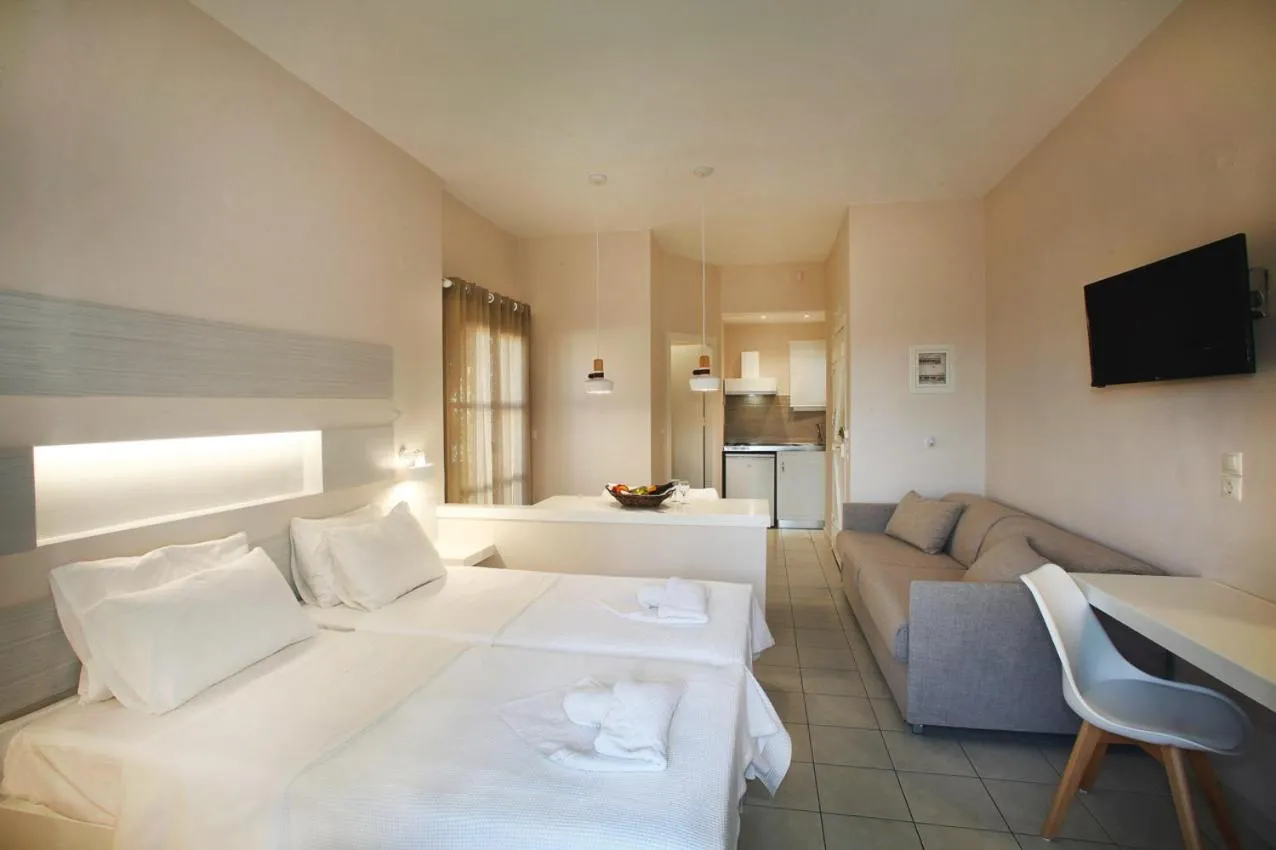 Bed in Studios Vasilis