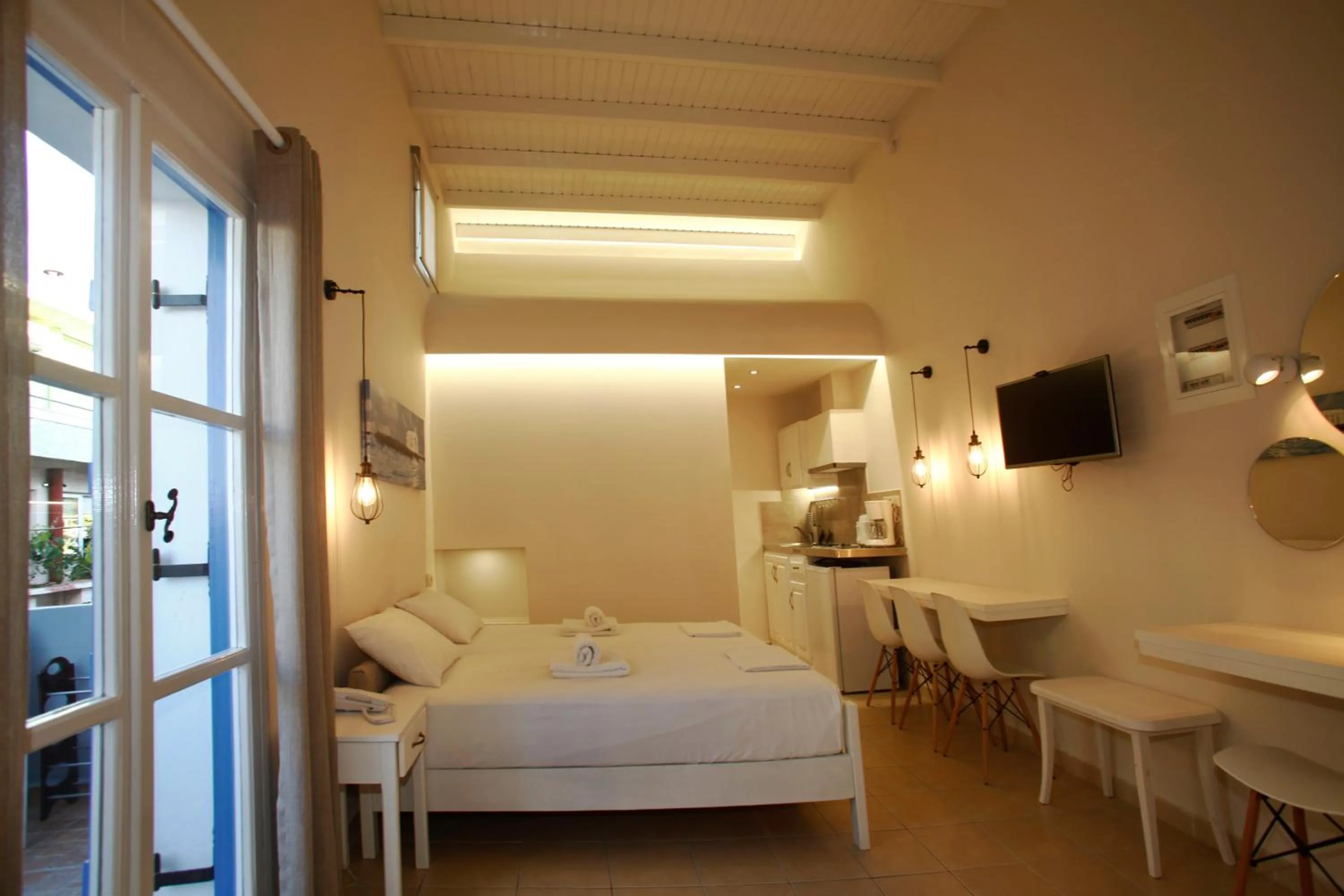 Bed in Studios Vasilis