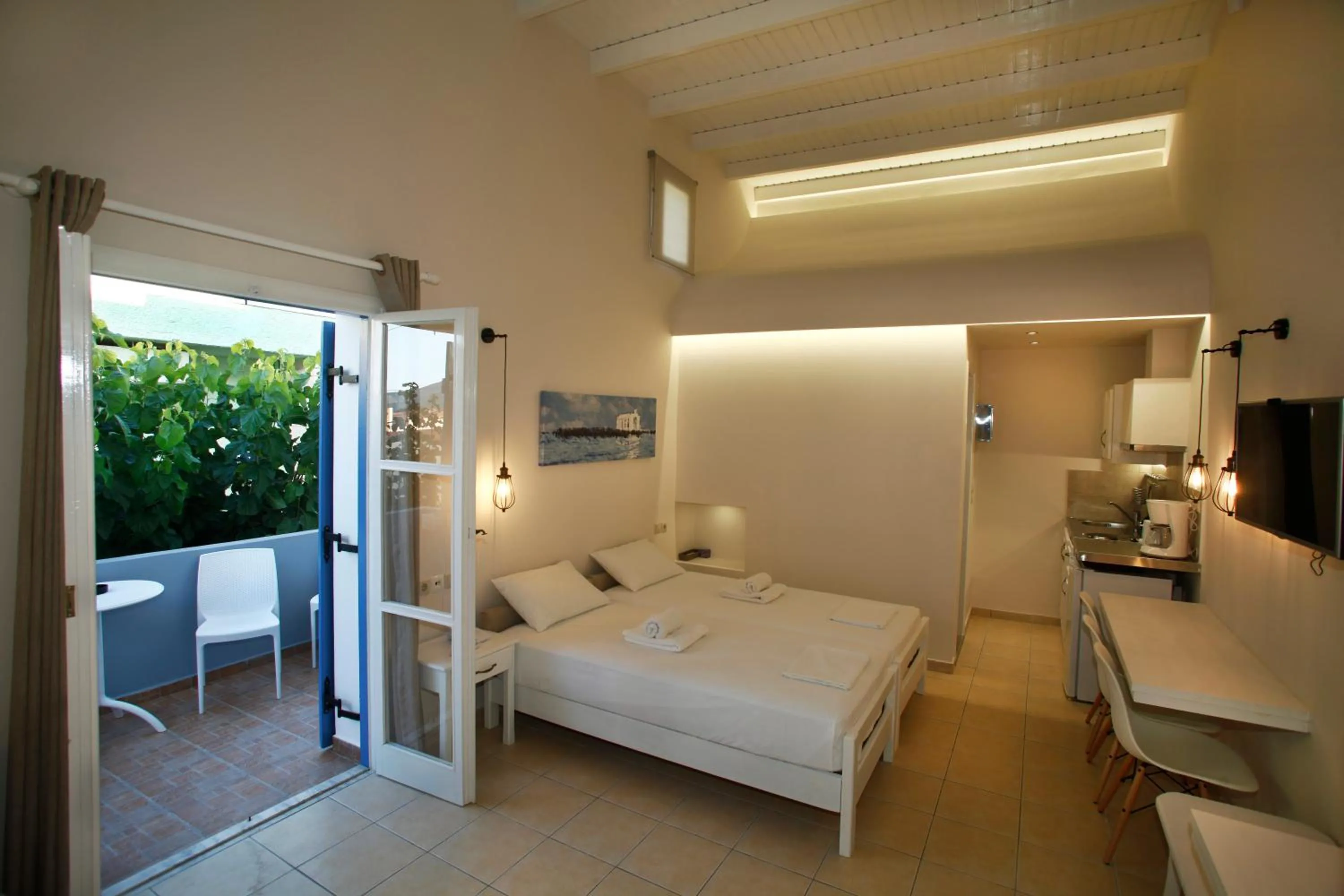 Bed in Studios Vasilis