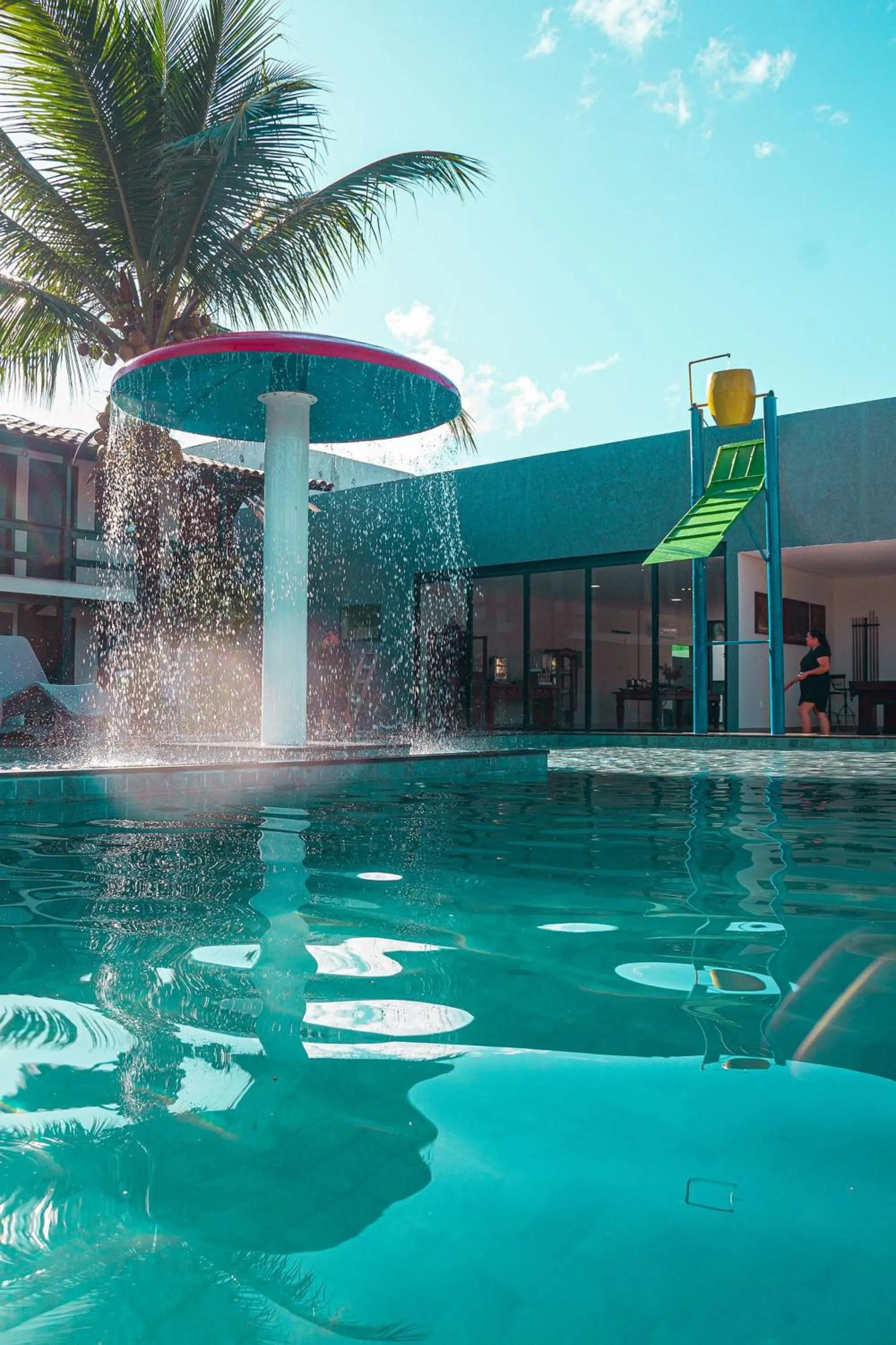 Pool view in BEIRA MAR PRAIA HOTEL - ORLA - Praia de Taperapuan