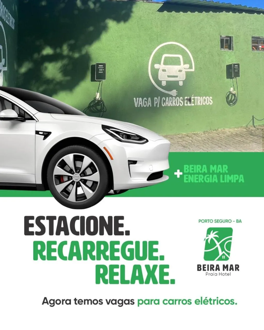 Parking in BEIRA MAR PRAIA HOTEL - ORLA - Praia de Taperapuan