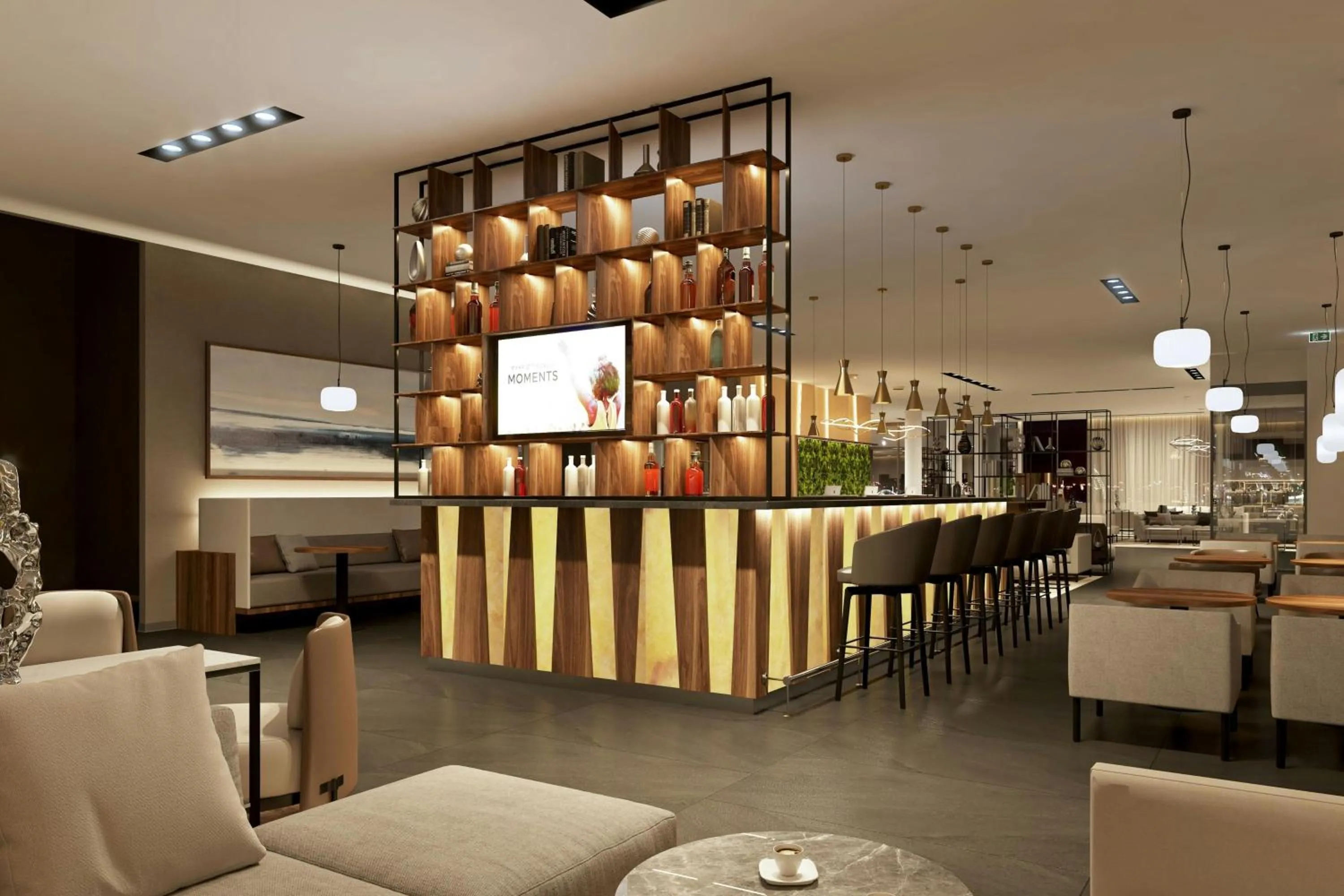Lobby or reception in AC Hotel by Marriott Milan Sesto