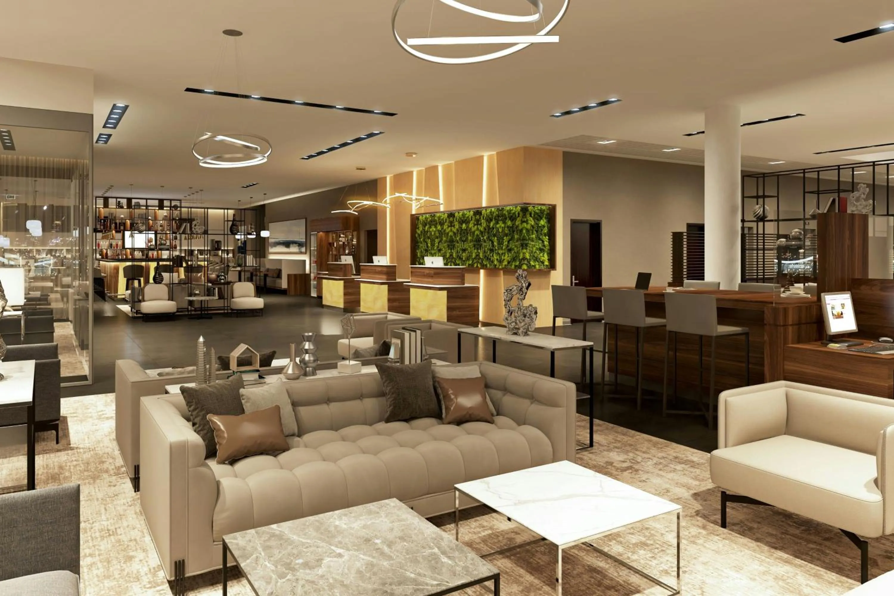 Lobby or reception in AC Hotel by Marriott Milan Sesto