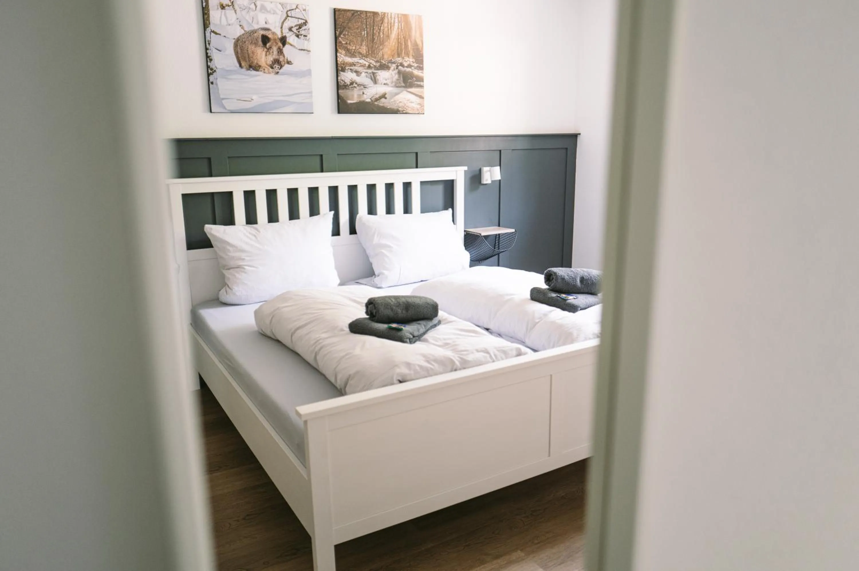 Bed in Bergschlösschen Edersee