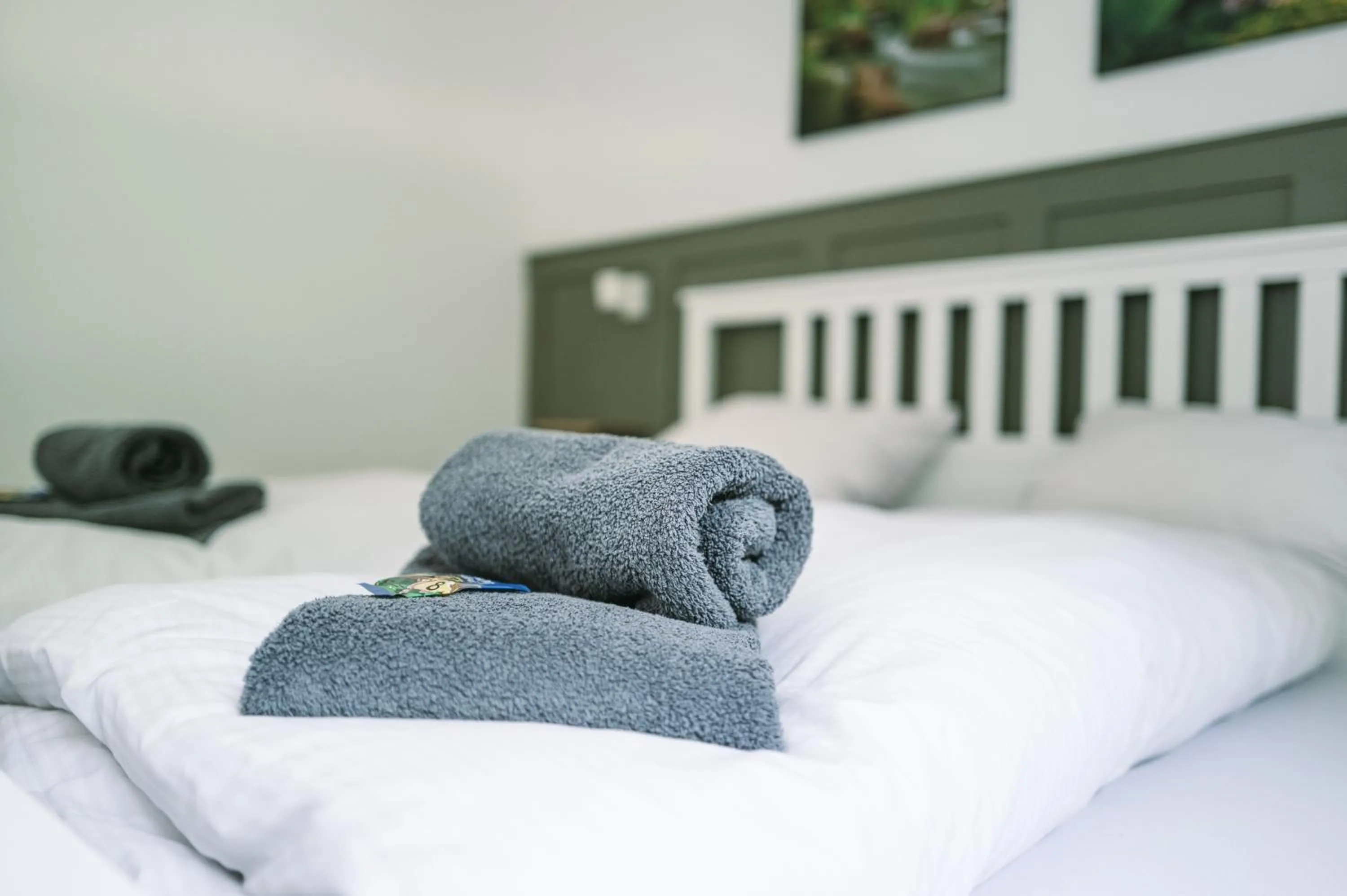 Bed in Bergschlösschen Edersee