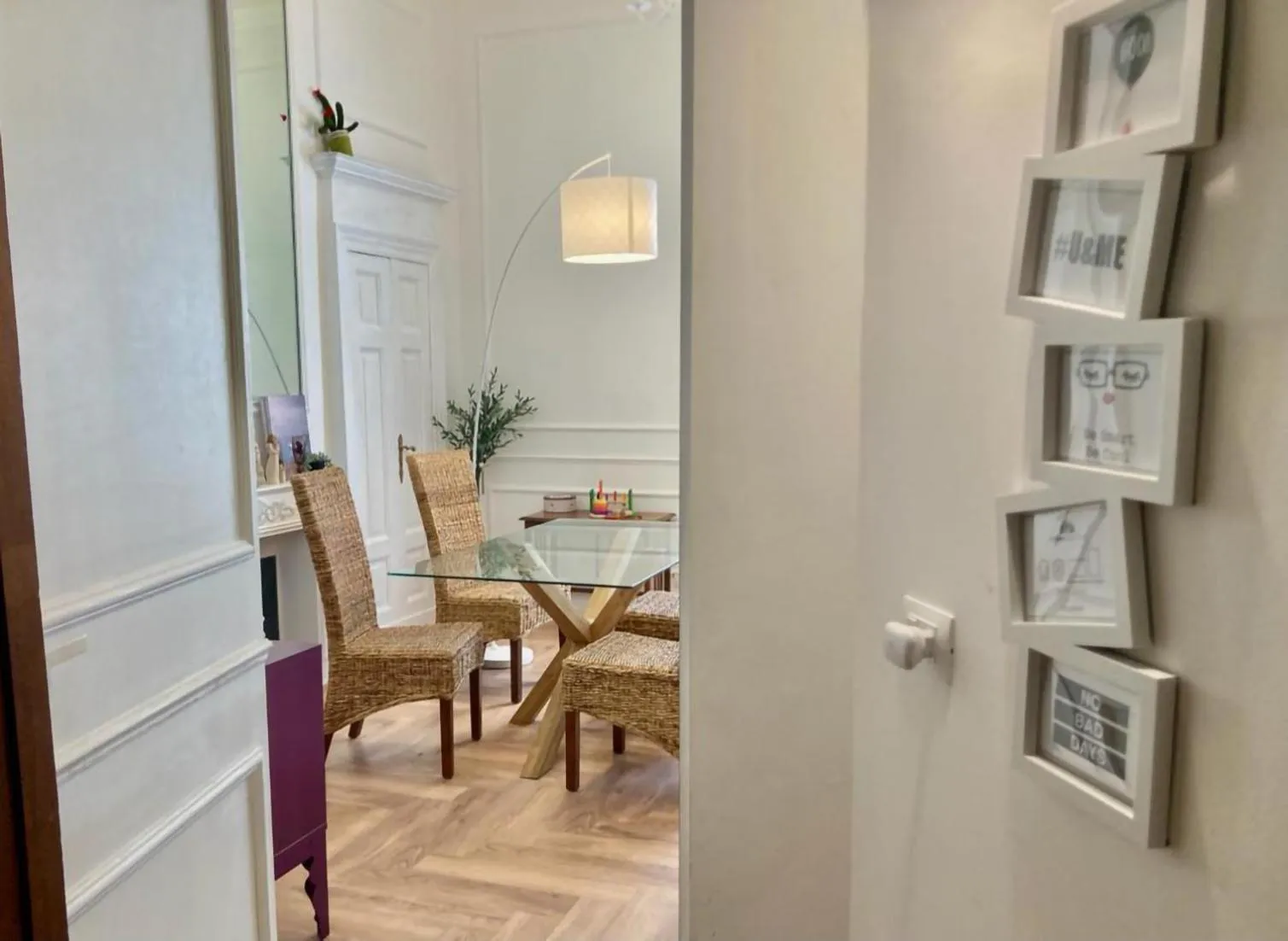 Seating area in Happy Family Apartments Cairoli Studio