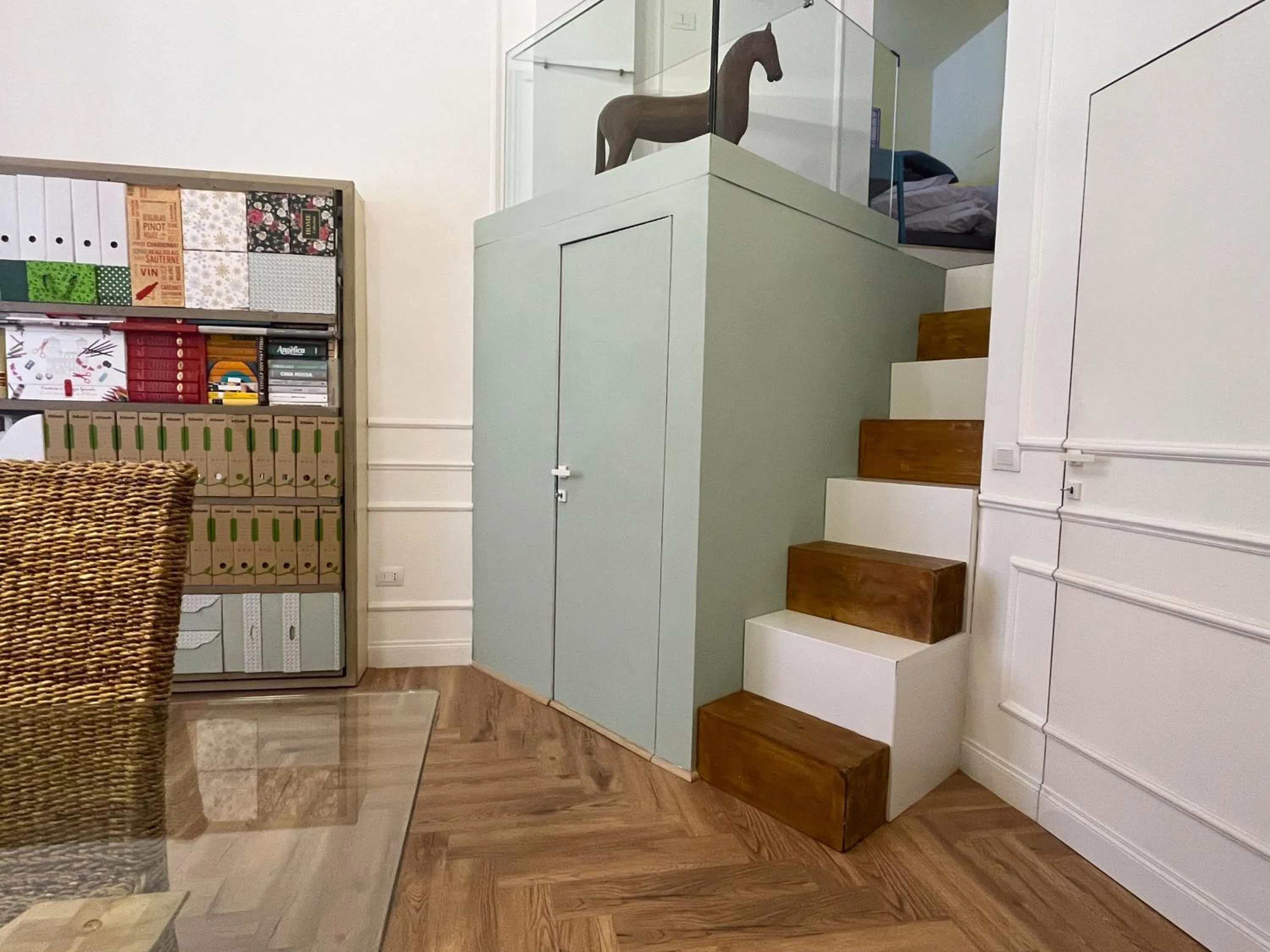 Kitchen or kitchenette in Happy Family Apartments Cairoli Studio