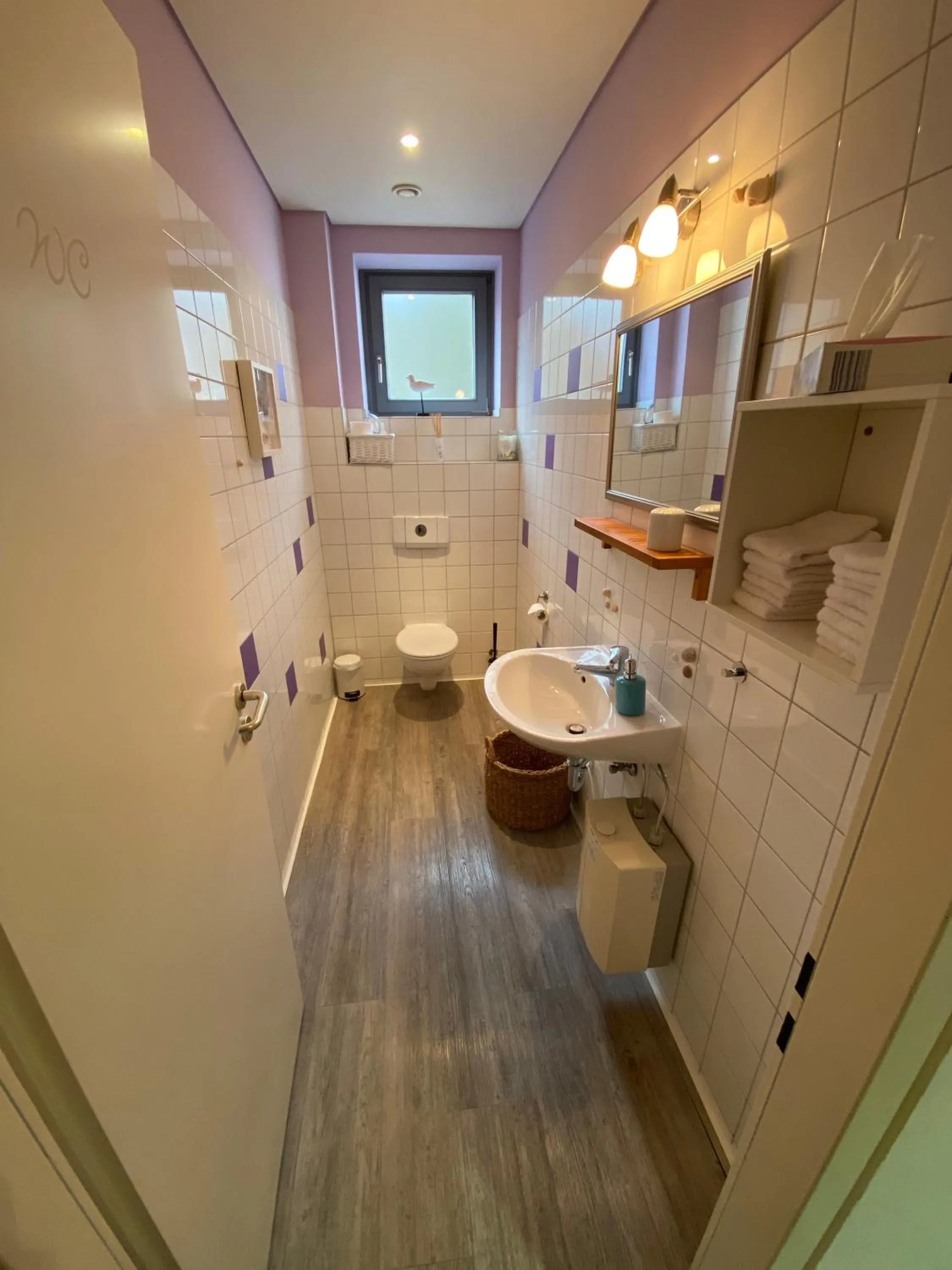 Bathroom in Gästehaus Lavendel