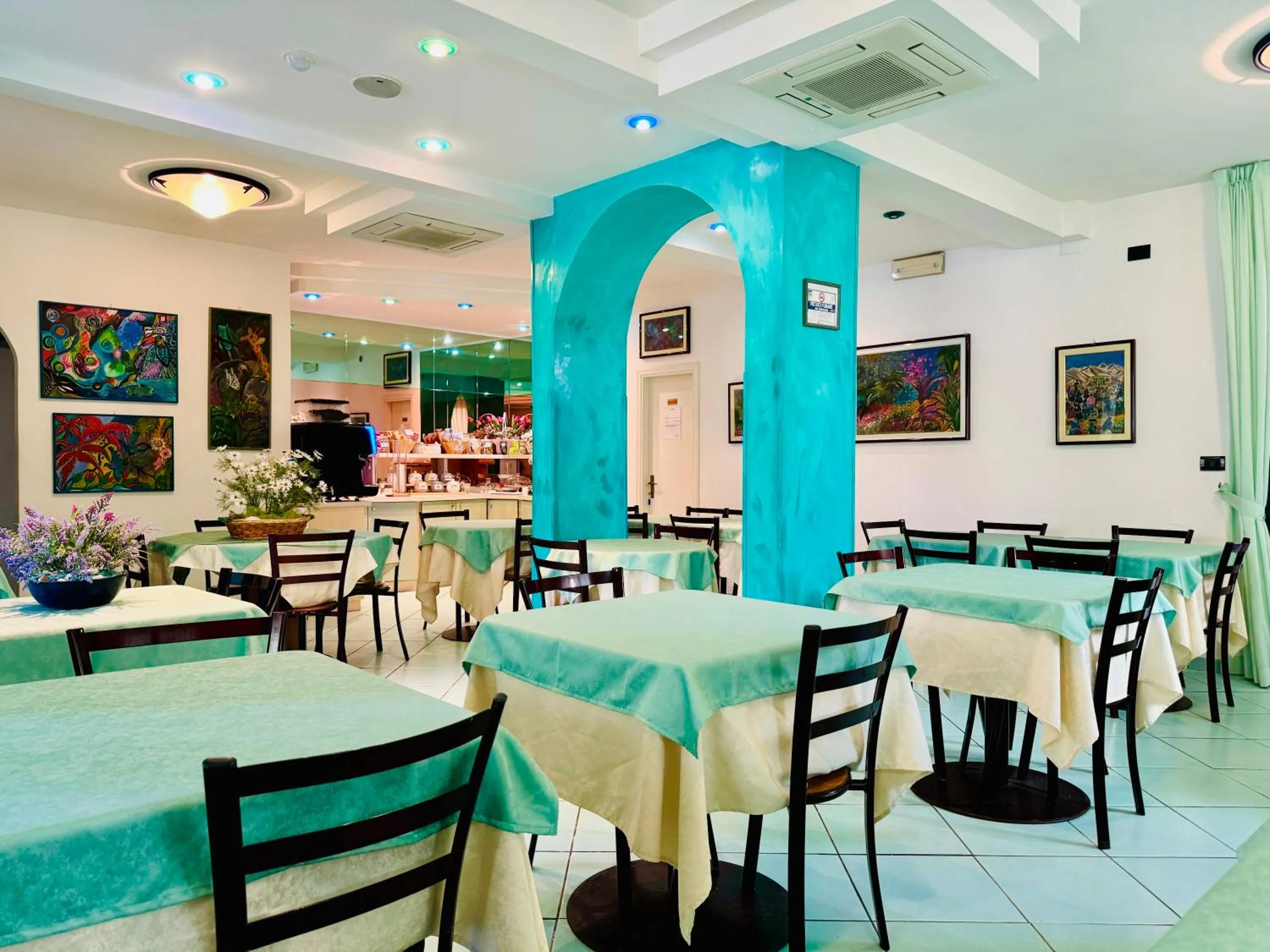 Restaurant/places to eat in Hotel Villa Grazia