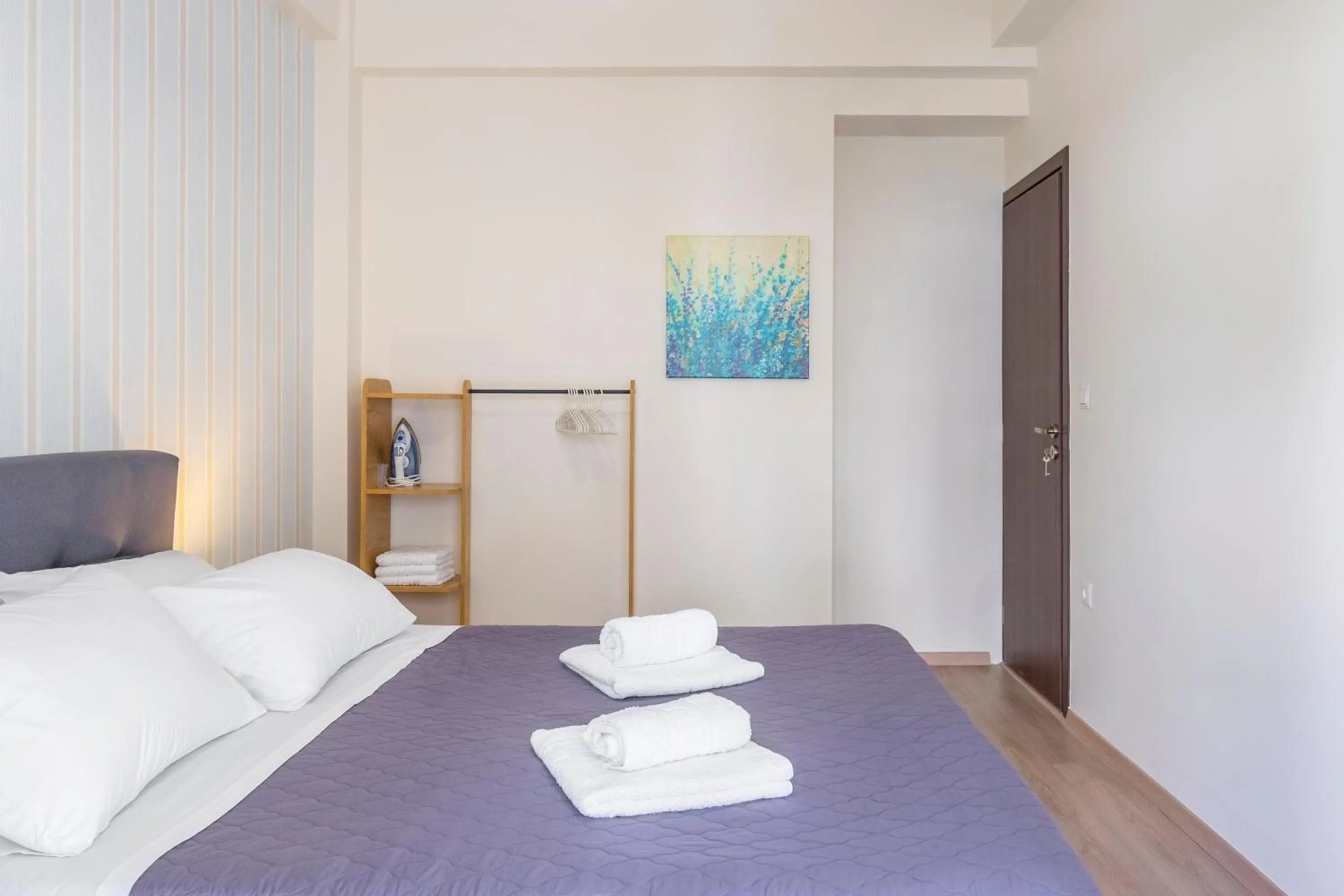 Photo of the whole room, Bed in 2 Bedroom condo with dream balcony