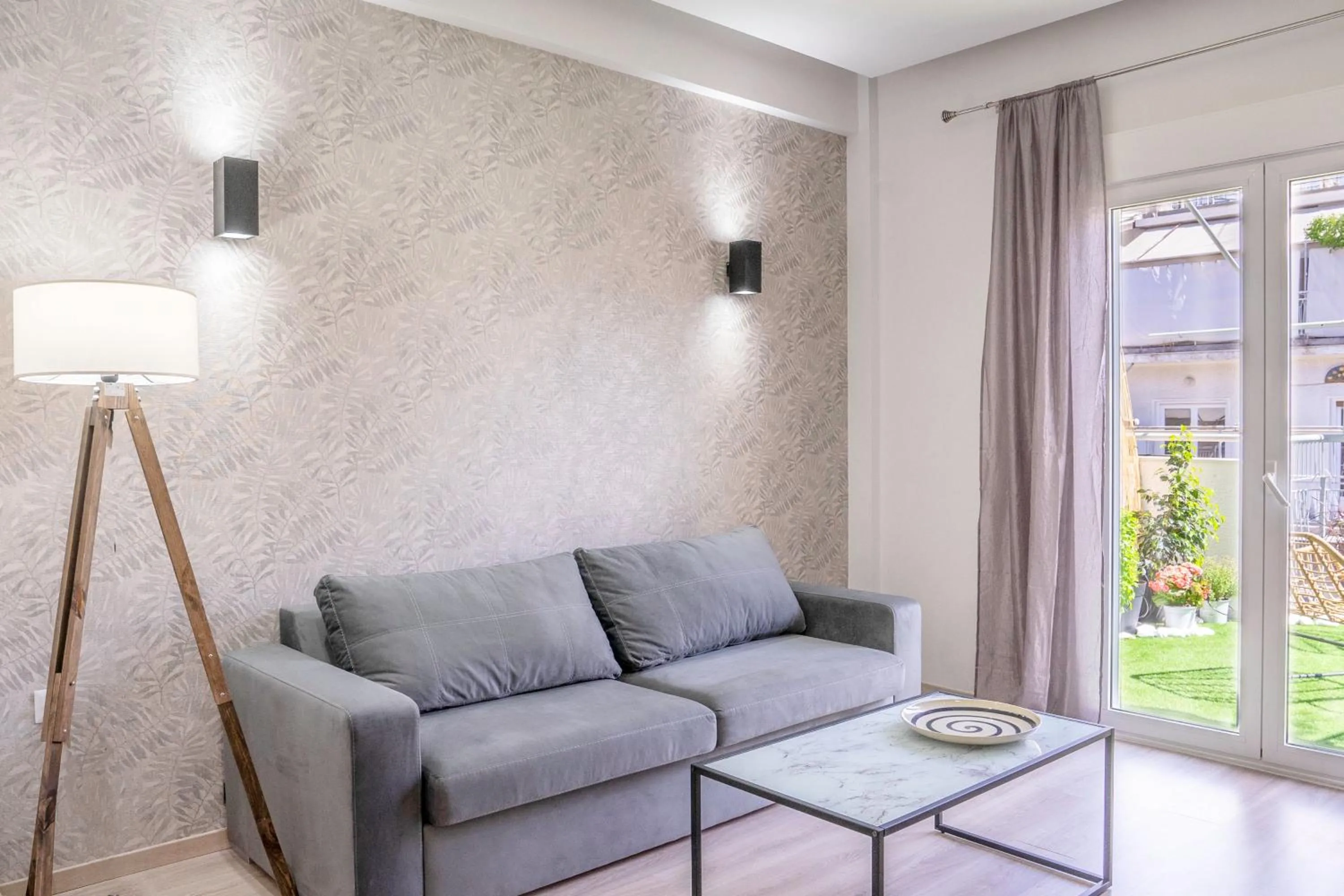 Seating area in 2 Bedroom condo with dream balcony
