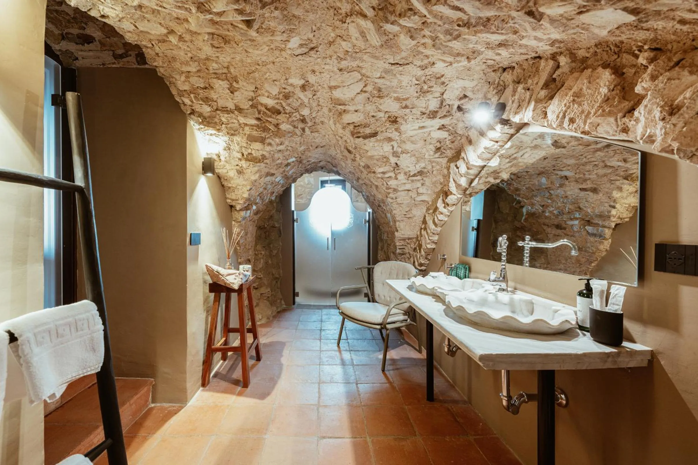 Bathroom in Castello di Rocca Cilento