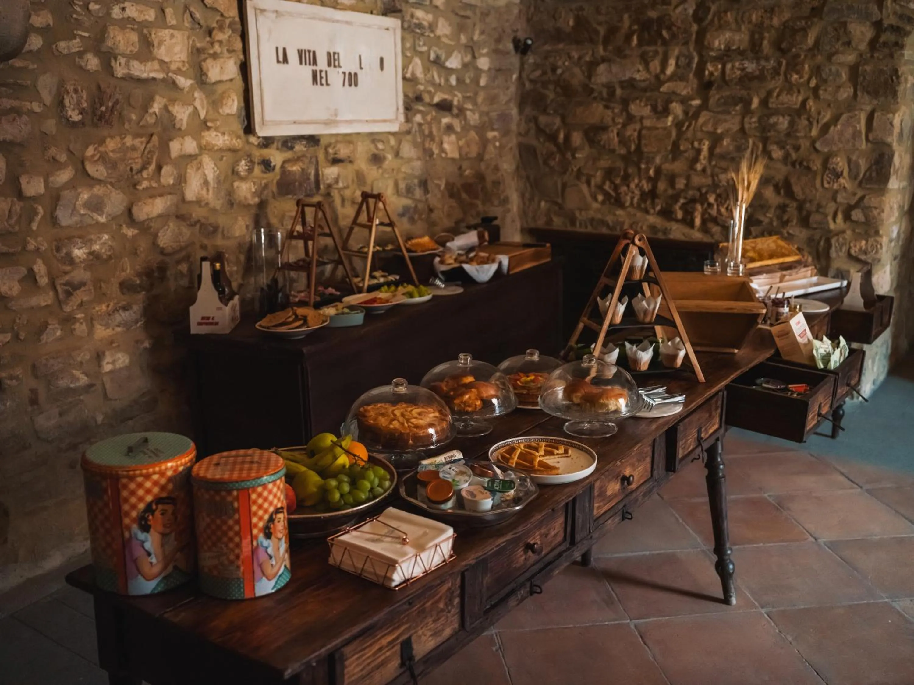 Breakfast in Castello di Rocca Cilento