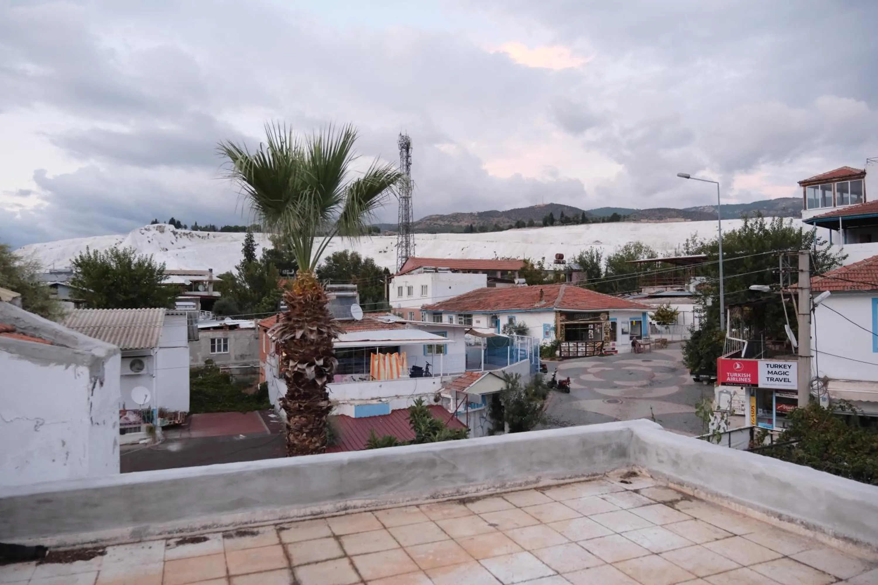 Balcony/Terrace in ARTEMİS YÖRÜK OTEL OLD TOWN PAMUKKALE
