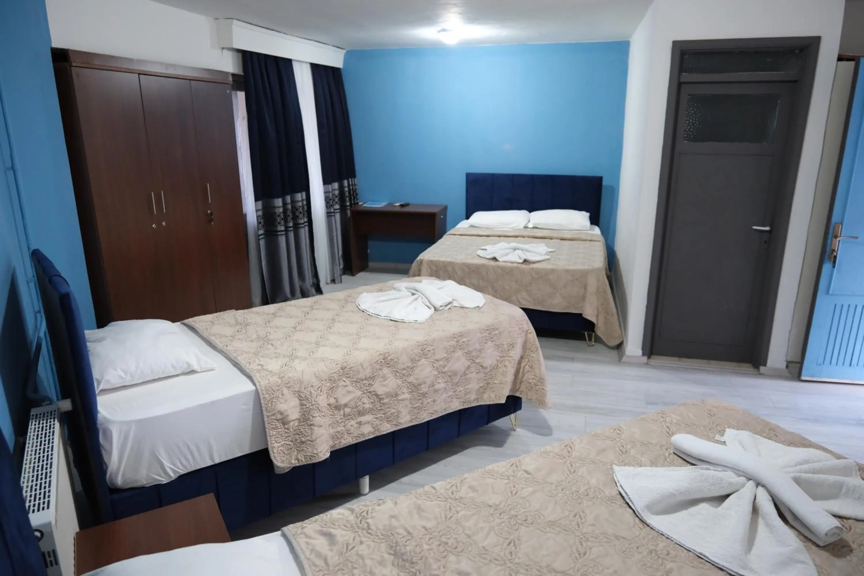 Bed in ARTEMİS YÖRÜK OTEL OLD TOWN PAMUKKALE