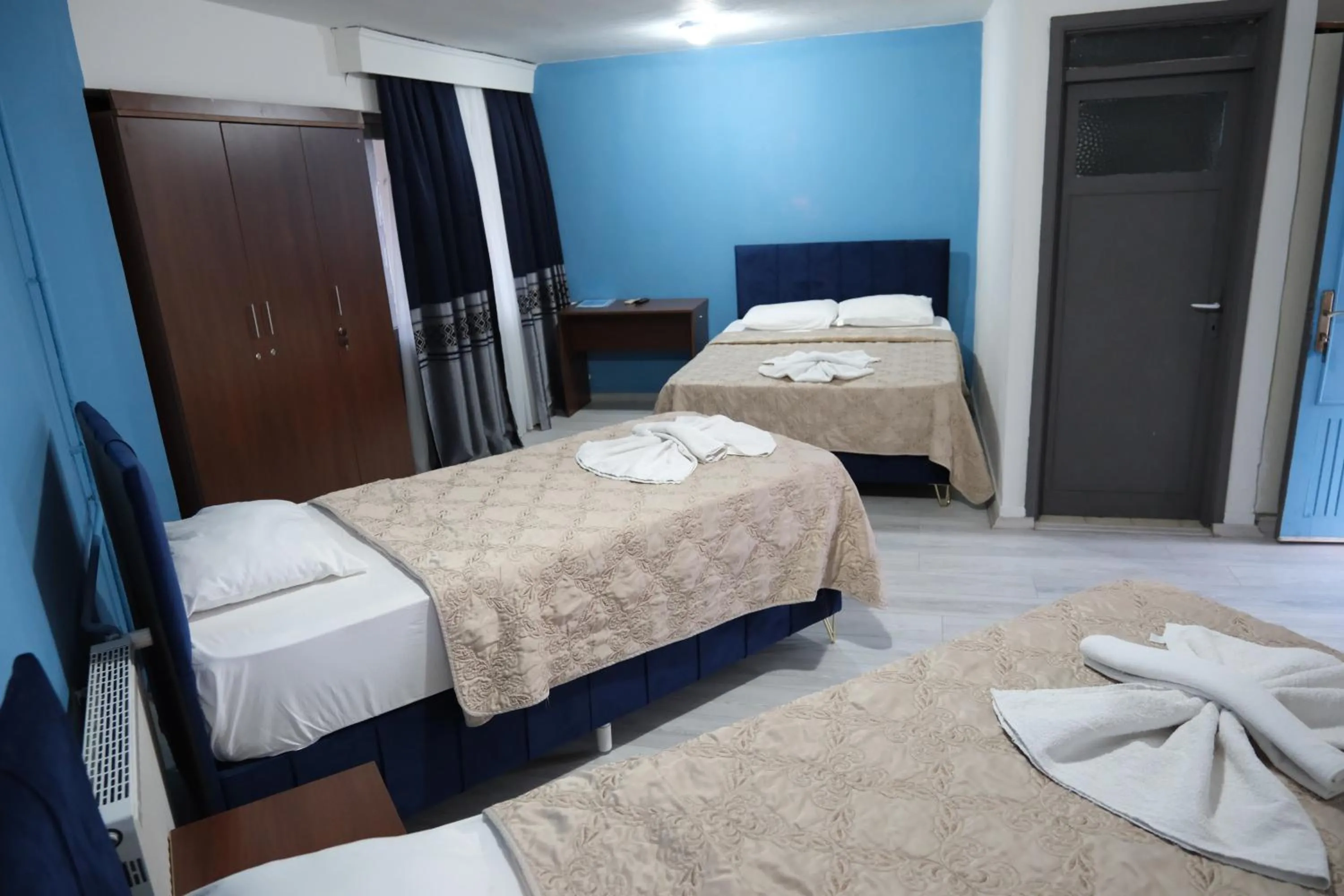 Bed in ARTEMİS YÖRÜK OTEL OLD TOWN PAMUKKALE