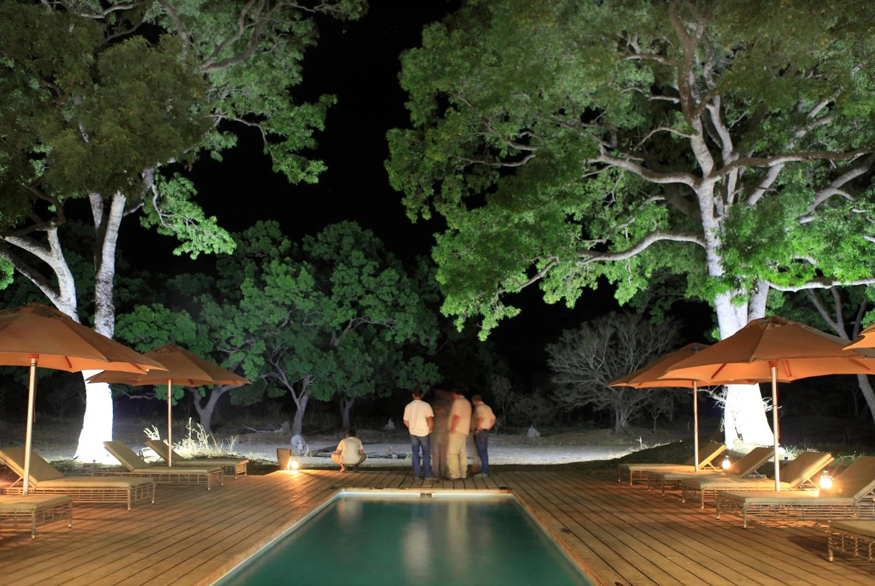 Facade/entrance in Fathala Wildlife Reserve