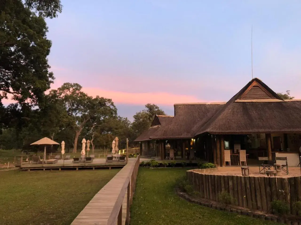 Property building in Fathala Wildlife Reserve Property building in Fathala Wildlife Reserve