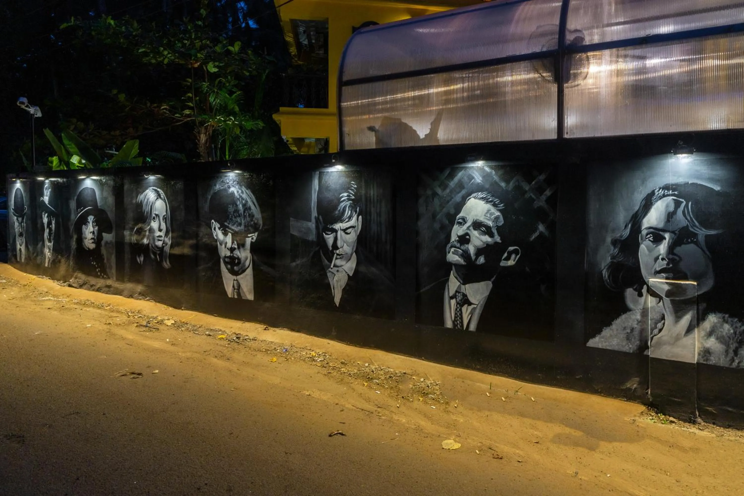 Facade/entrance in Whoopers Boutique Hotel, Anjuna