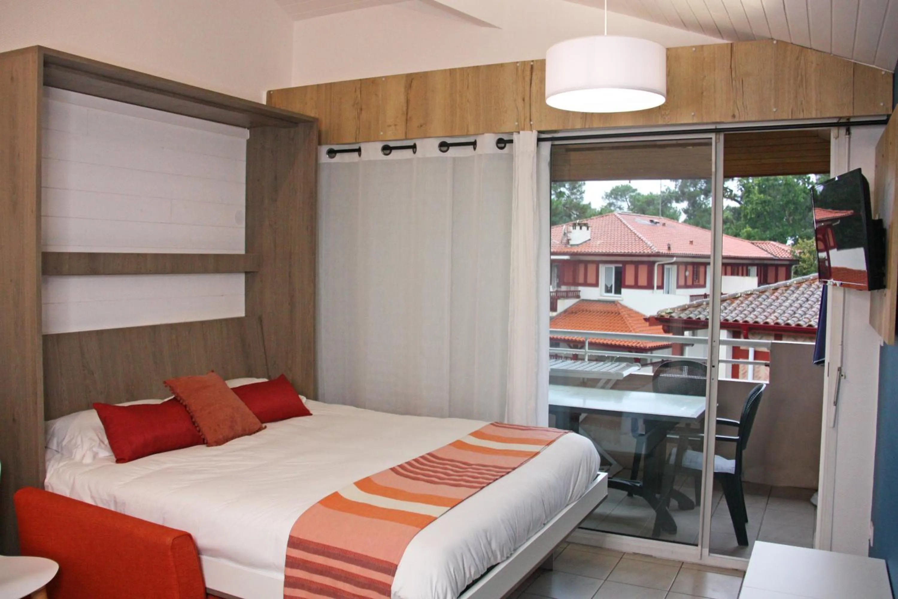 Bedroom, Bed in Résidence du Parc Hossegor