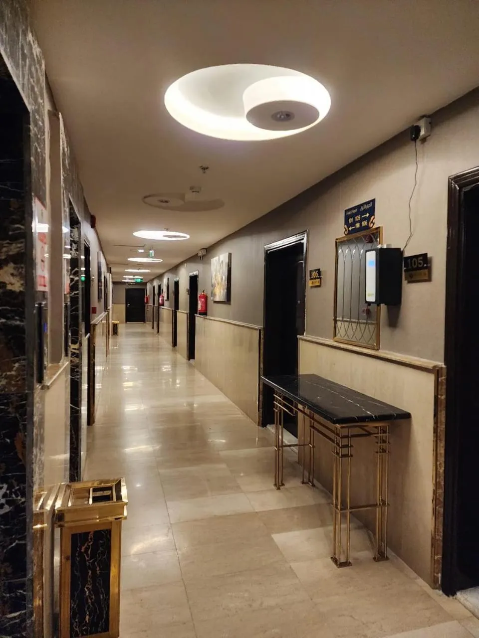 Area and facilities in Shyan Hotel